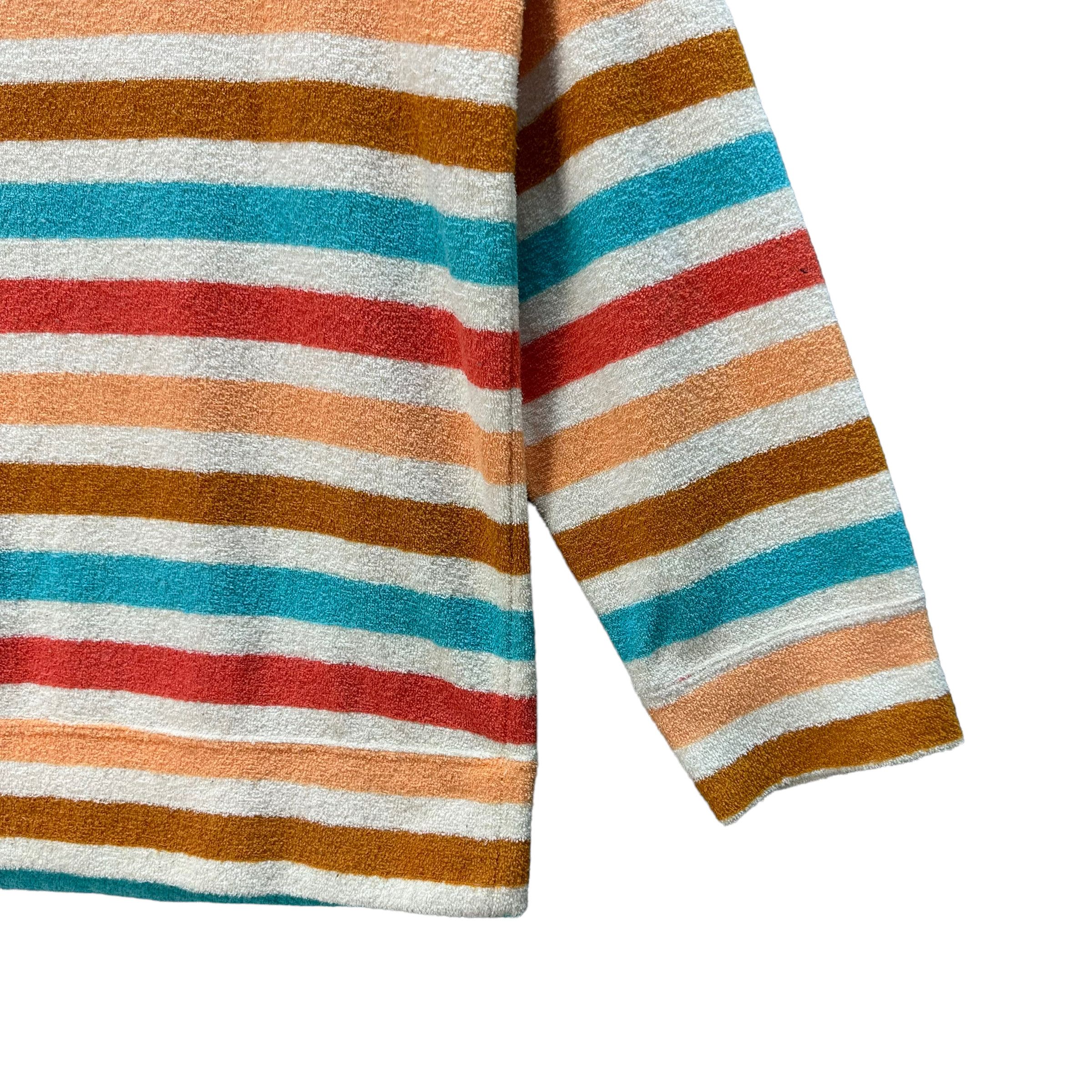 Tsumori Chisato TSUMORI CHISATO SLEEP STRIPED FLEECE #7774-170 Size M / US 6-8 / IT 42-44 - 6 Thumbnail