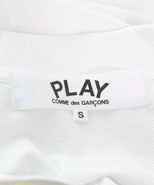 Comme des Garcons PLAY Polo Shirt Cotton Short Sleeve Patch Black Heart White Size US S / EU 44-46 / 1 - 7 Thumbnail