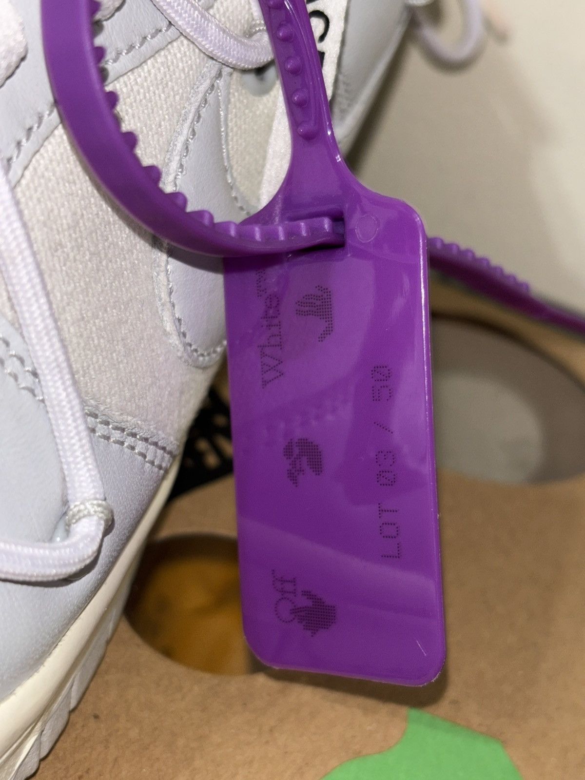 Nike × Off-White Nike Off white Dunk lot 03/50 Size US 10.5 / EU 43-44 - 9 Thumbnail