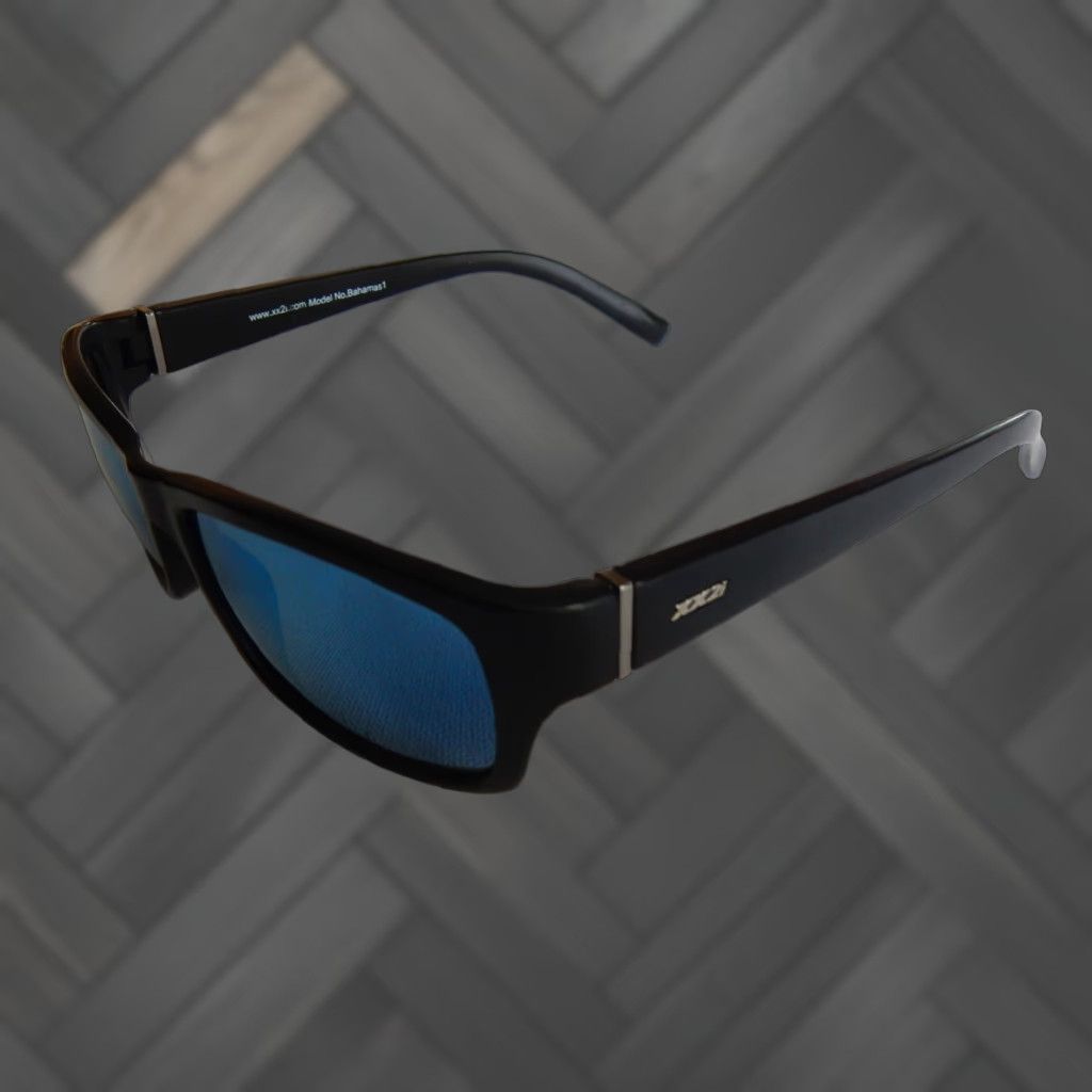Vintage VINTAGE XX2i Sunglasses Men Black Blue Lens 2000s Size ONE SIZE - 1 Thumbnail