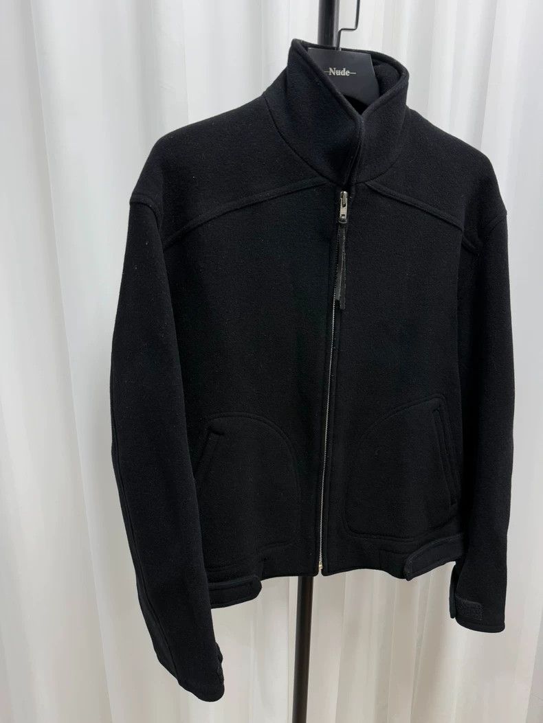 Yohji Yamamoto yohji yamamoto size os Heavy wool jacket with stand-up col Size US M / EU 48-50 / 2 - 3 Thumbnail