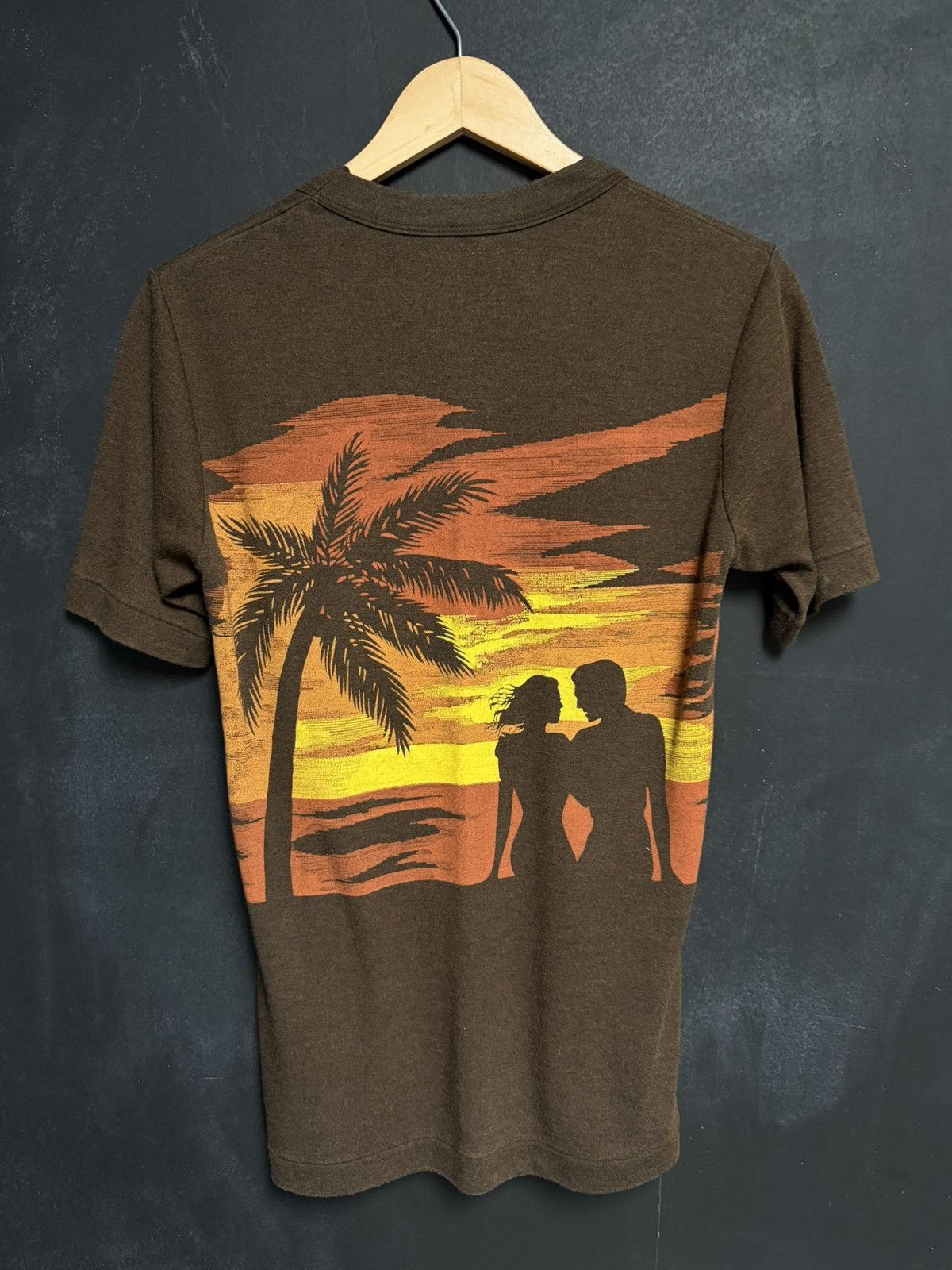 Other 1970s Manila Bay Sunset Wrap Around Double Sided Tee T Shirt Size US S / EU 44-46 / 1 - 2 Thumbnail