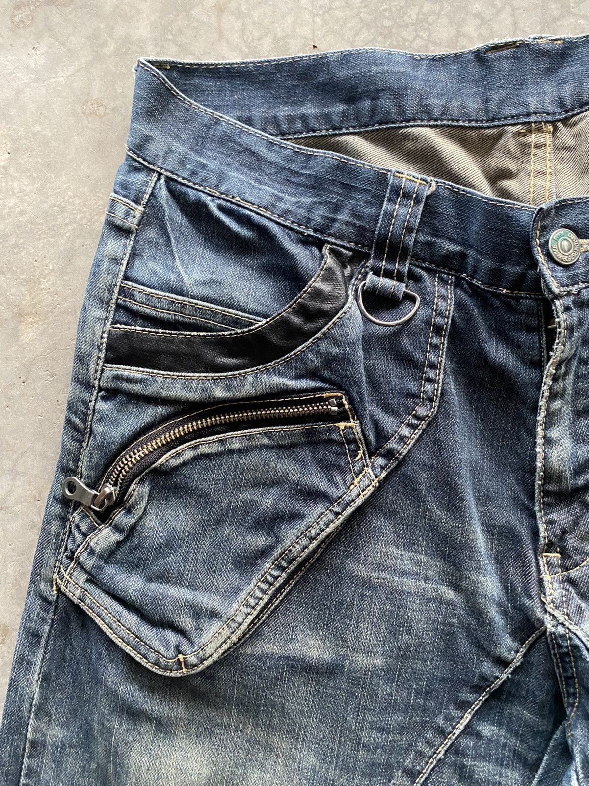 PPFM Vintage PPFM J Curve cut denim Size US 34 / EU 50 - 6 Thumbnail