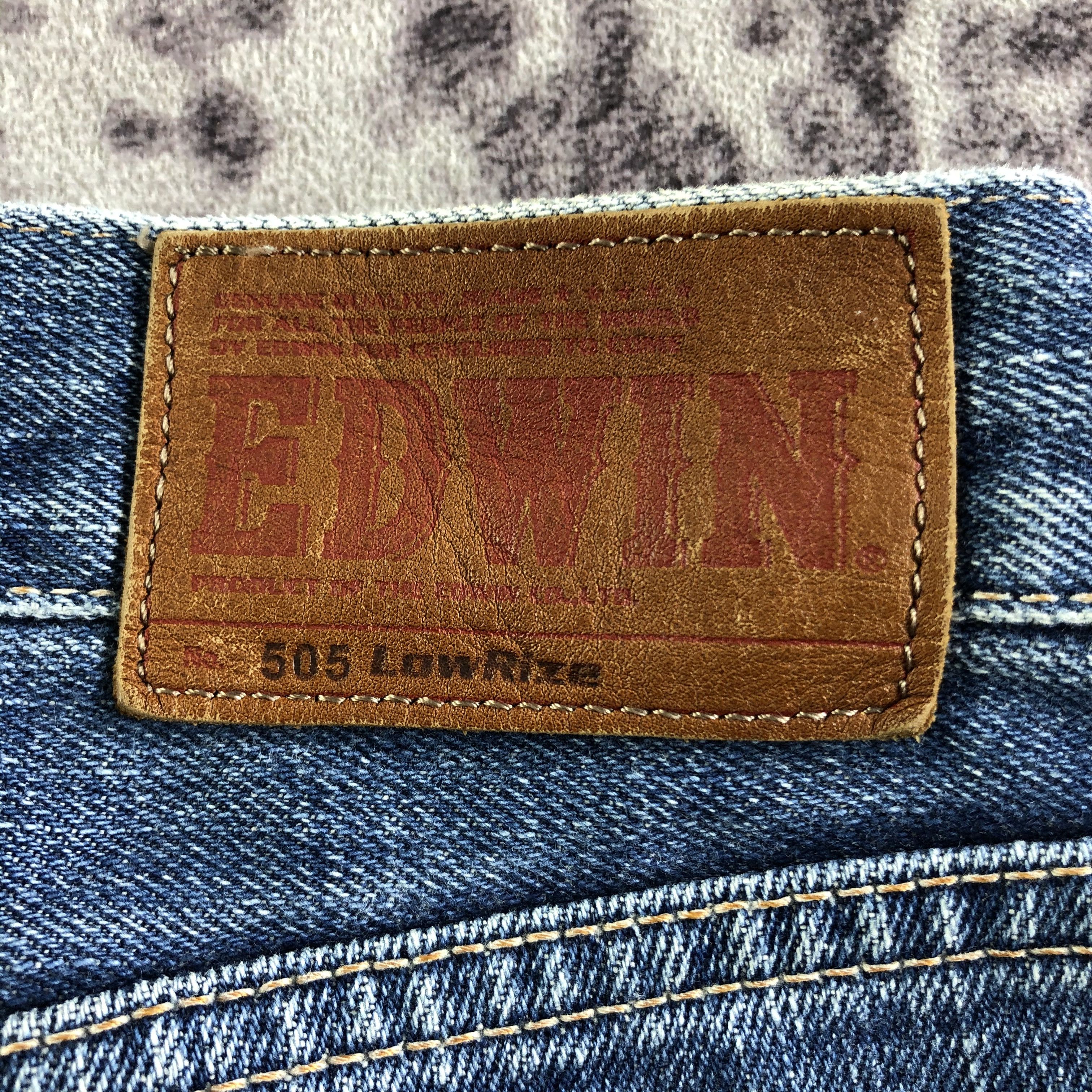 Edwin Vintage Blue Wash Edwin 505 Selvedge Jeans-JM3602 Size US 32 / EU 48 - 6 Thumbnail