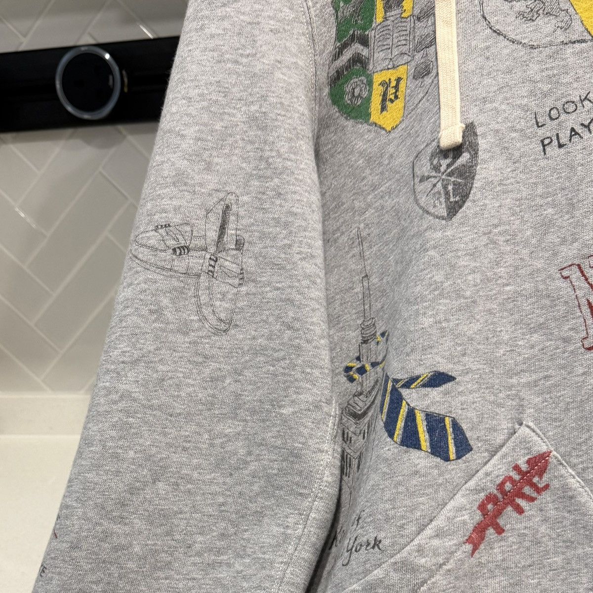 Polo Ralph Lauren Polo Ralph Lauren P Patch 1967 All Over Print Hoodie Size US M / EU 48-50 / 2 - 11 Thumbnail