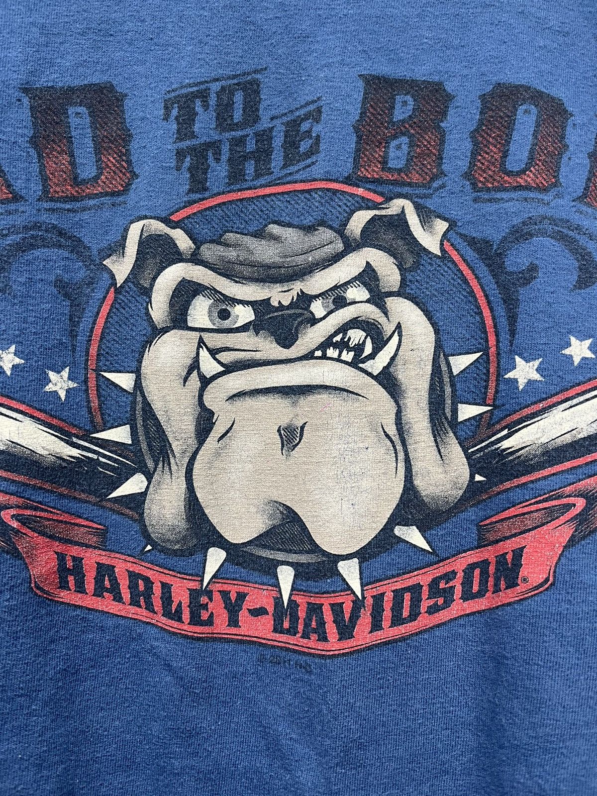 Harley Davidson Vintage Harley Davidson Bad to the Bone Dog Graphic Size US XL / EU 56 / 4 - 4 Thumbnail