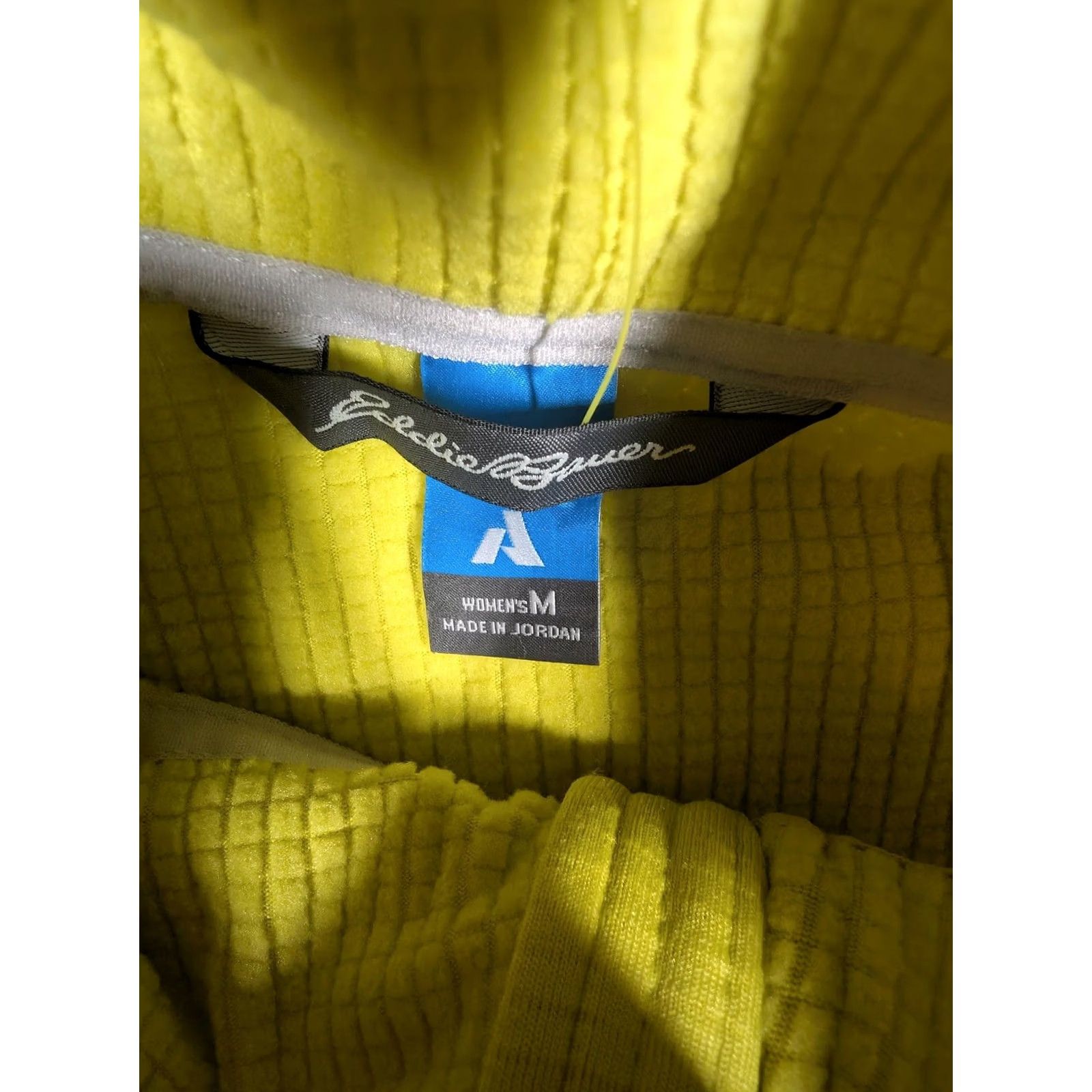 Eddie Bauer VINTAGE Eddie Bauer First Ascent Pullover Womens M Yellow 1/4 Zip Thermal Fleece Size M / US 6-8 / IT 42-44 - 6 Thumbnail