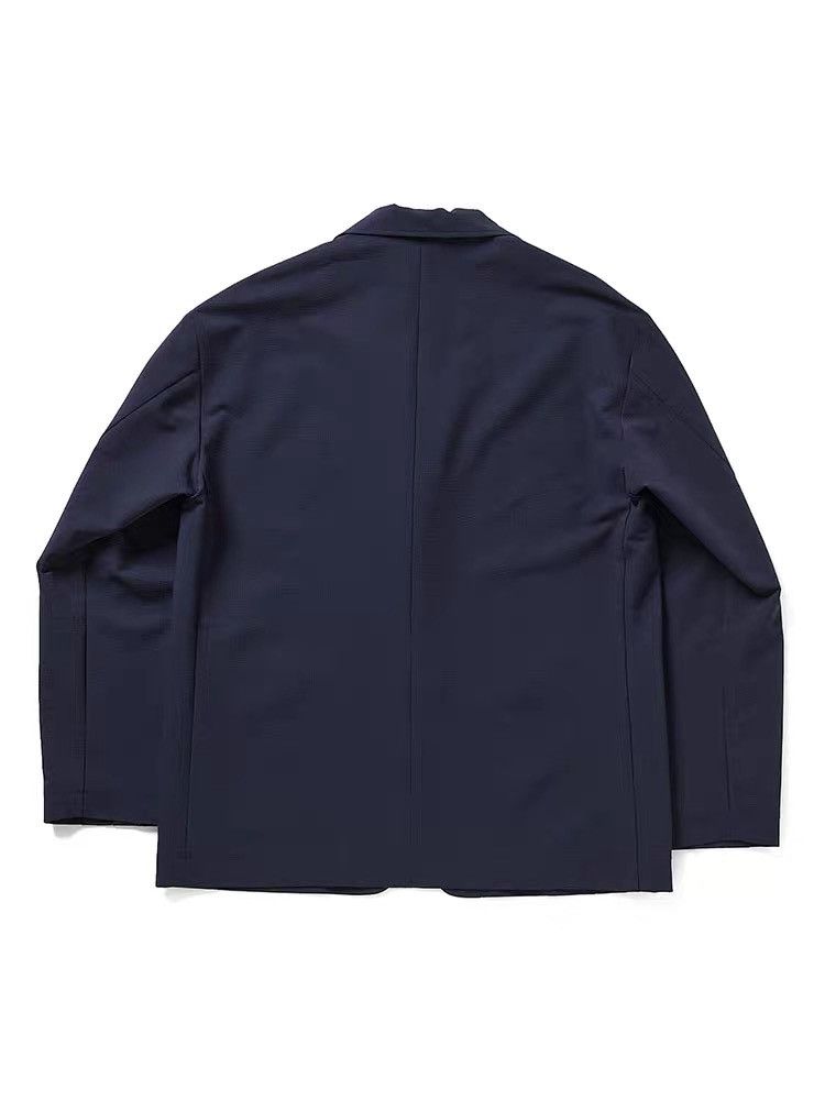 N.Hoolywood N.Hoolywood Seersucker Single Breasted Blazer Jacket Size US M / EU 48-50 / 2 - 2 Thumbnail