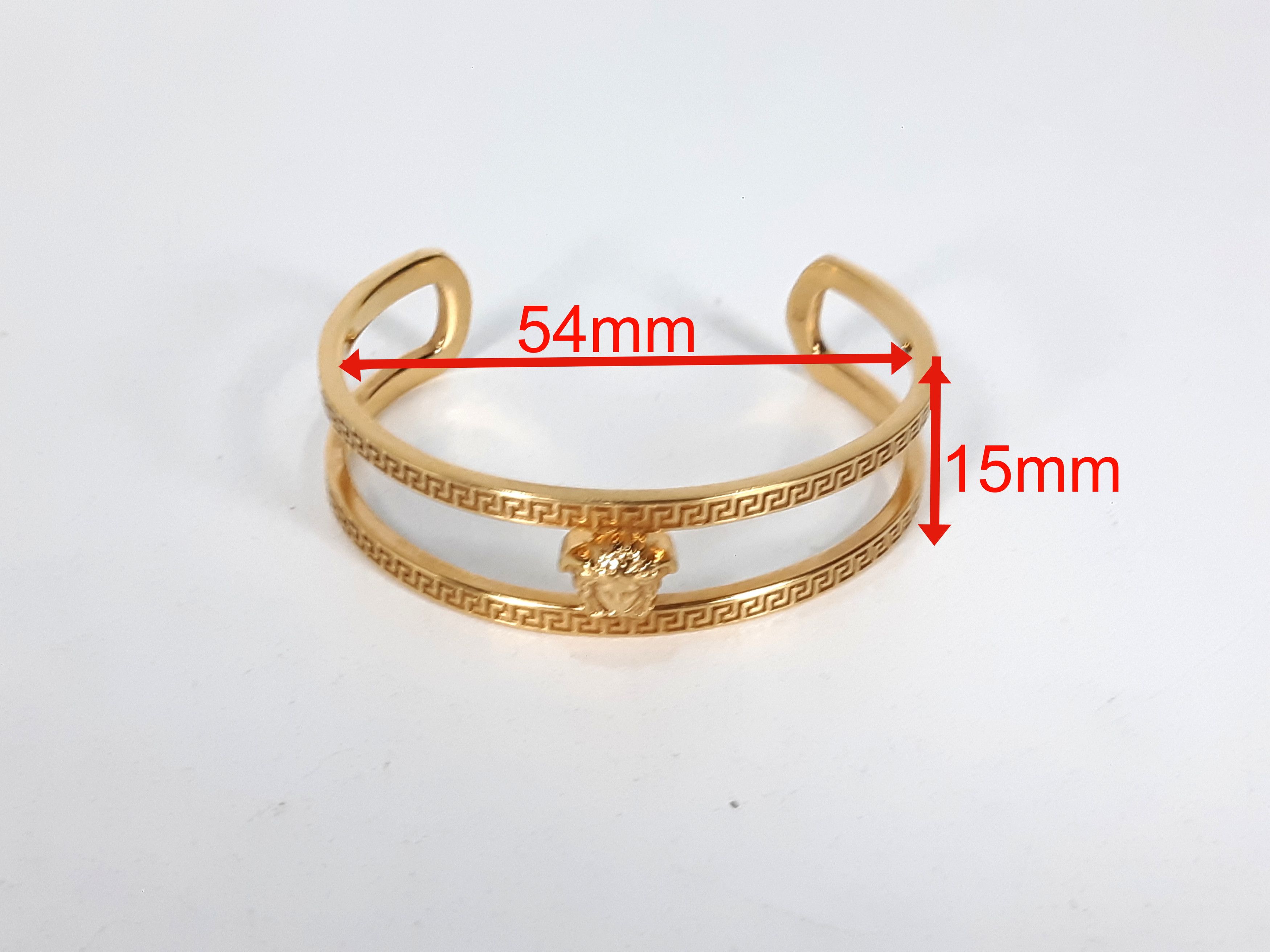 Versace VERSACE Italy Medusa Bracelet Size ONE SIZE - 10 Thumbnail