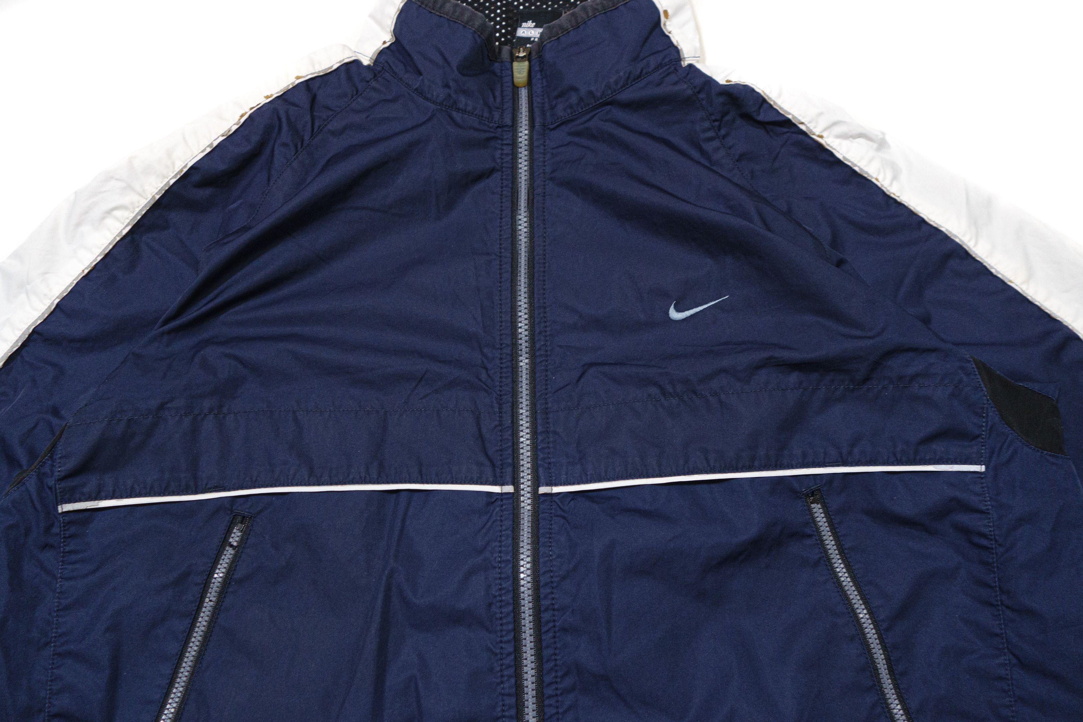 Nike 90S Alpha Swoosh Logo Sport Jacket Size US L / EU 52-54 / 3 - 3 Thumbnail