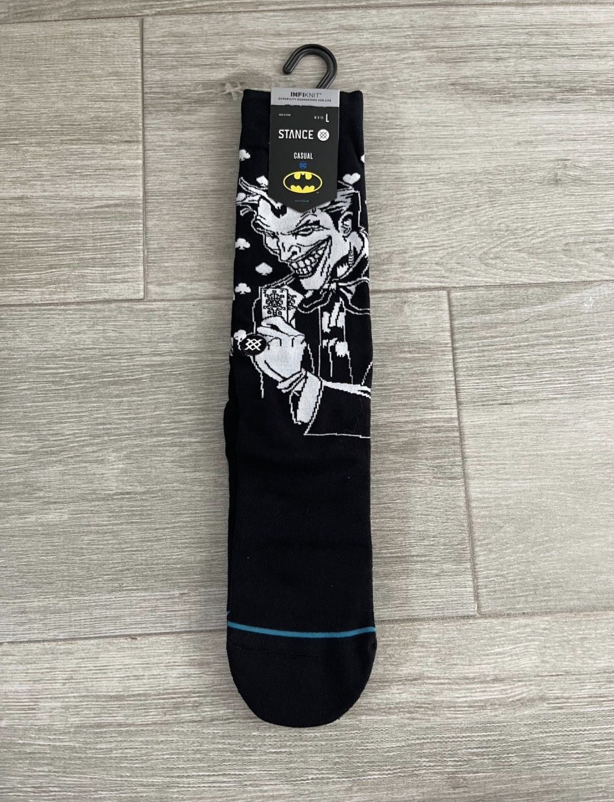 Stance Socks Stance Batman Infiknit Black Crew Socks Box Set Sz Large New Size ONE SIZE - 5 Thumbnail