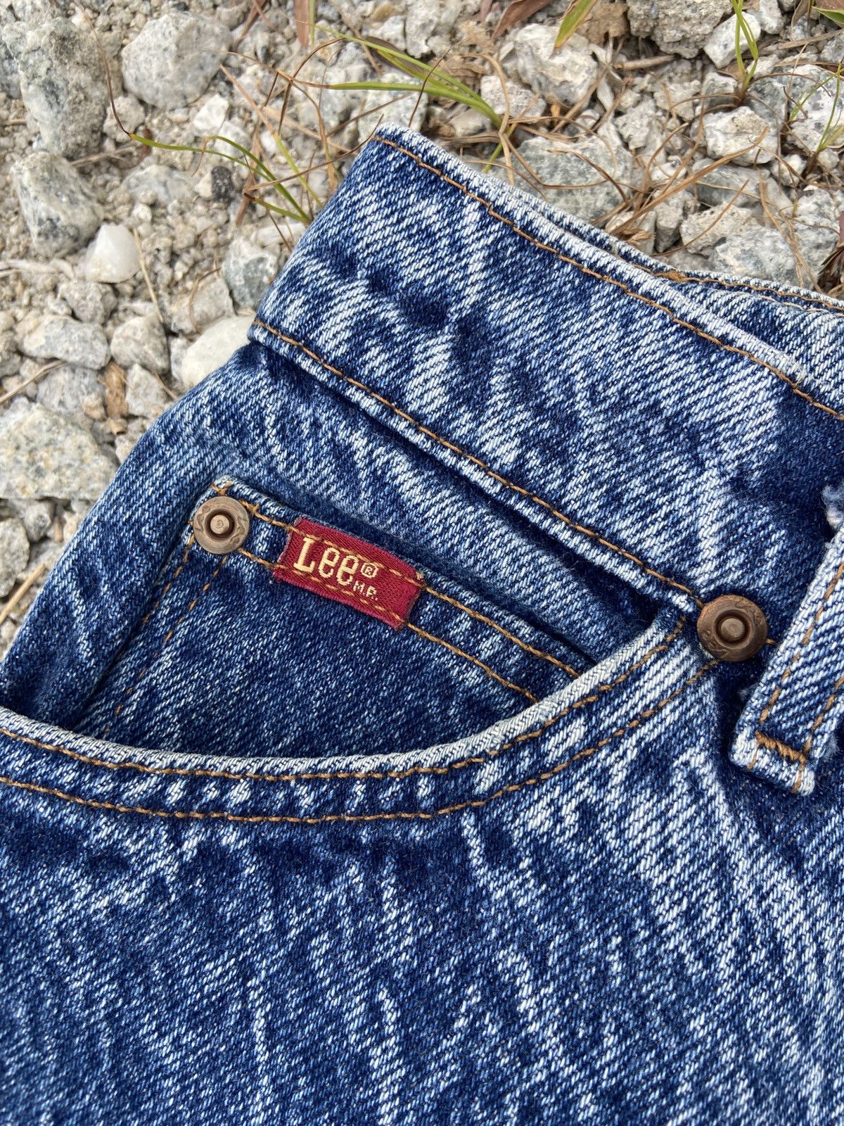 If Six Was Nine × Lee × Vintage Vintage Lee Denim Size US 29 - 5 Thumbnail