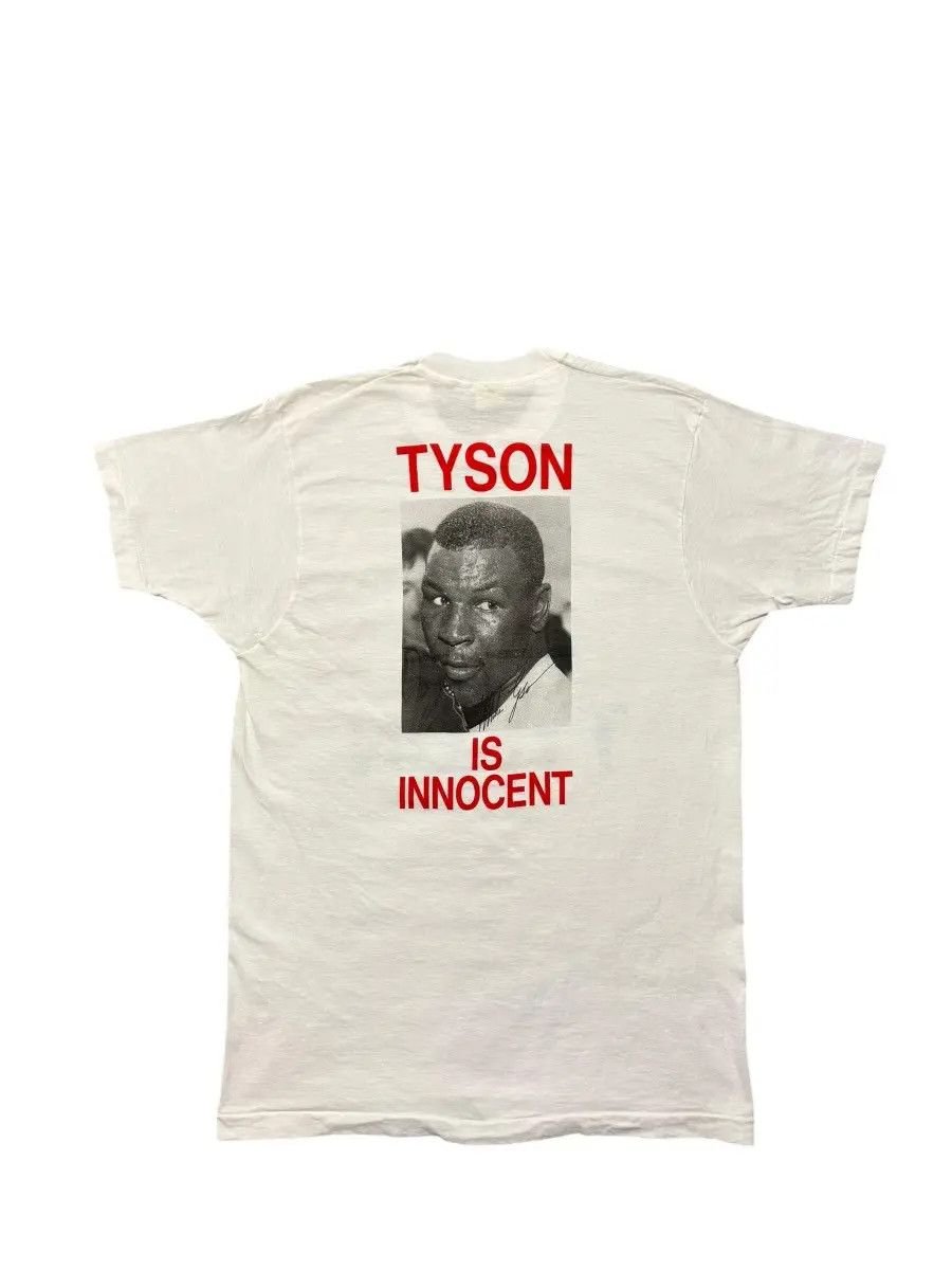 Vintage 1992 Free Mike Tyson shirt (New) Size US XL / EU 56 / 4 - 1 Thumbnail