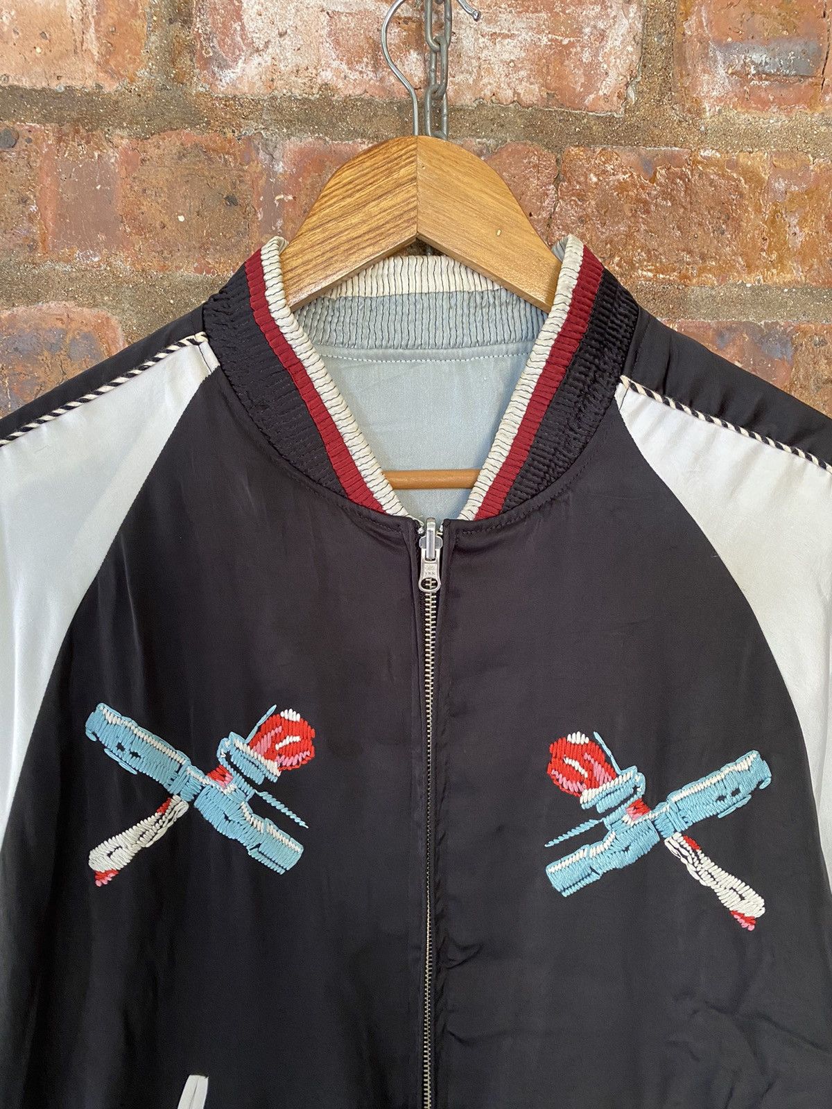 Cyderhouse × Japanese Brand × Jun Takahashi CYDERHOUSE Japan cyberpunk reversible Sukajan Jacket Size US M / EU 48-50 / 2 - 3 Thumbnail