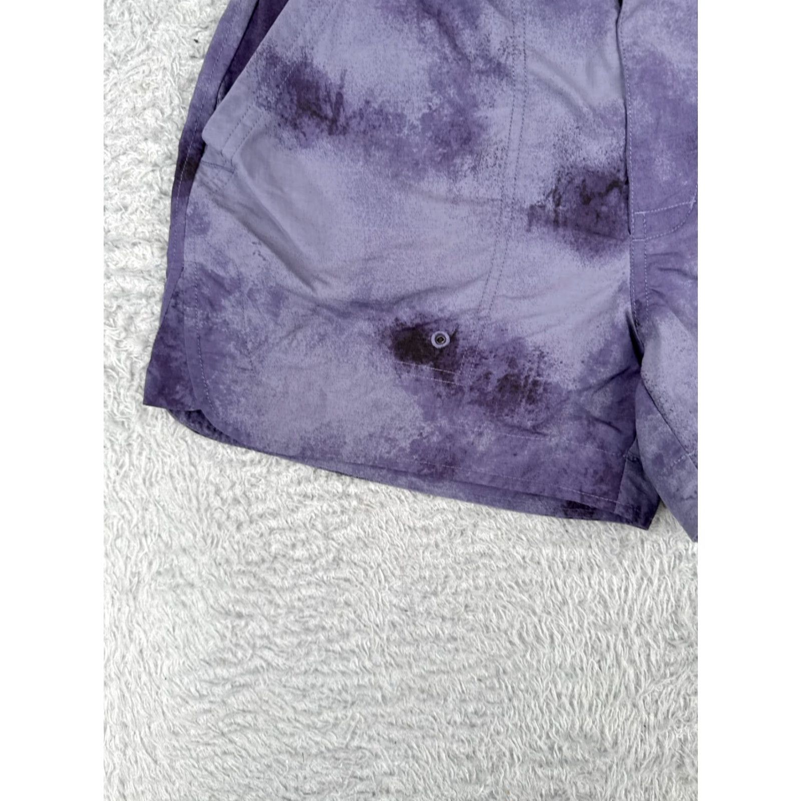 Vintage VINTAGE REI Women's Shorts Casual Hiking Camping Athletic 4" Nylon Purple Spring Summer Womens Size 32" / US 10 / IT 46 - 3 Thumbnail