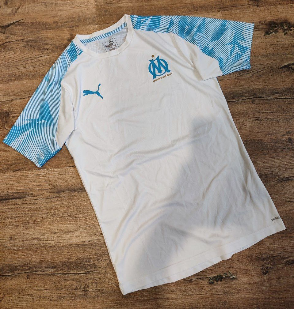 Puma PUMA Olympique De Marseille Om Training Jersey T-Shirt Size US S / EU 44-46 / 1 - 1 Thumbnail