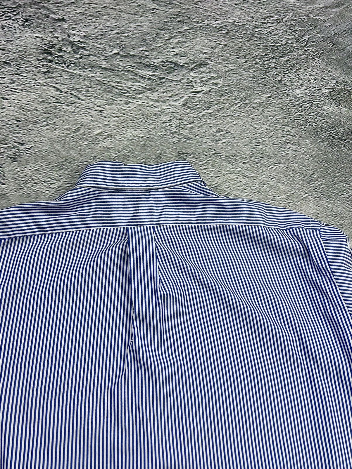 Polo Ralph Lauren × Ralph Lauren × Vintage Polo Ralph Lauren shirt button up longsleeve blue striped Size US L / EU 52-54 / 3 - 6 Thumbnail