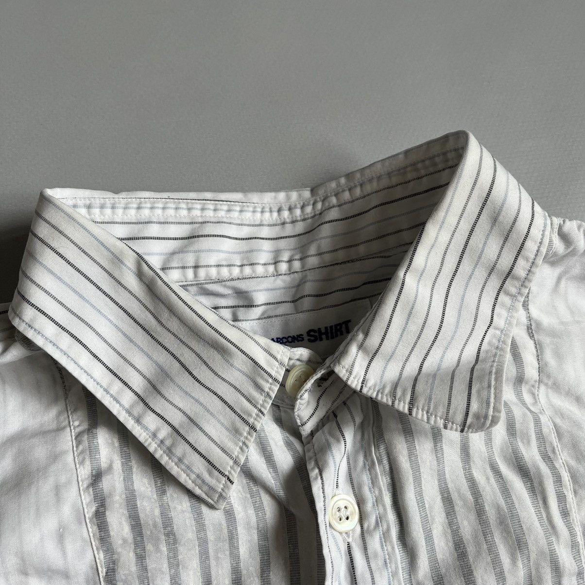 Comme des Garcons SHIRT Vintage Comme des Garcons Striped Button Up Shirt Size M / US 6-8 / IT 42-44 - 7 Thumbnail
