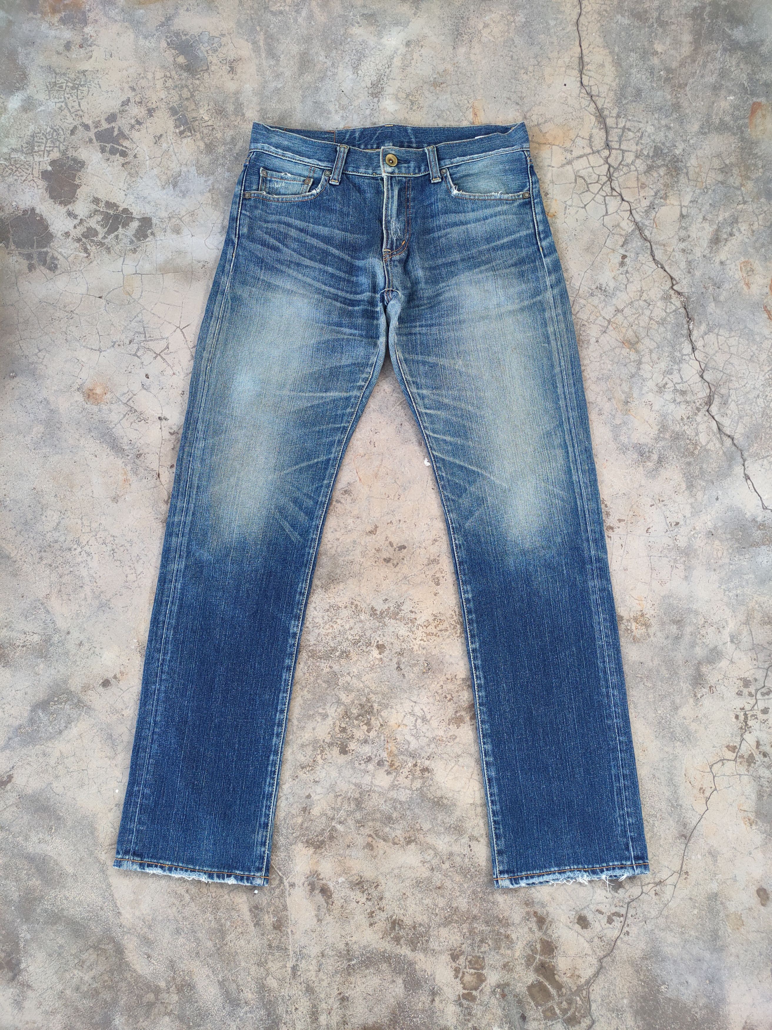 Japanese Brand W33 VINTAGE JAPANESE S001 FADED JEANS DENIM PANTS Size US 33 - 1 Thumbnail
