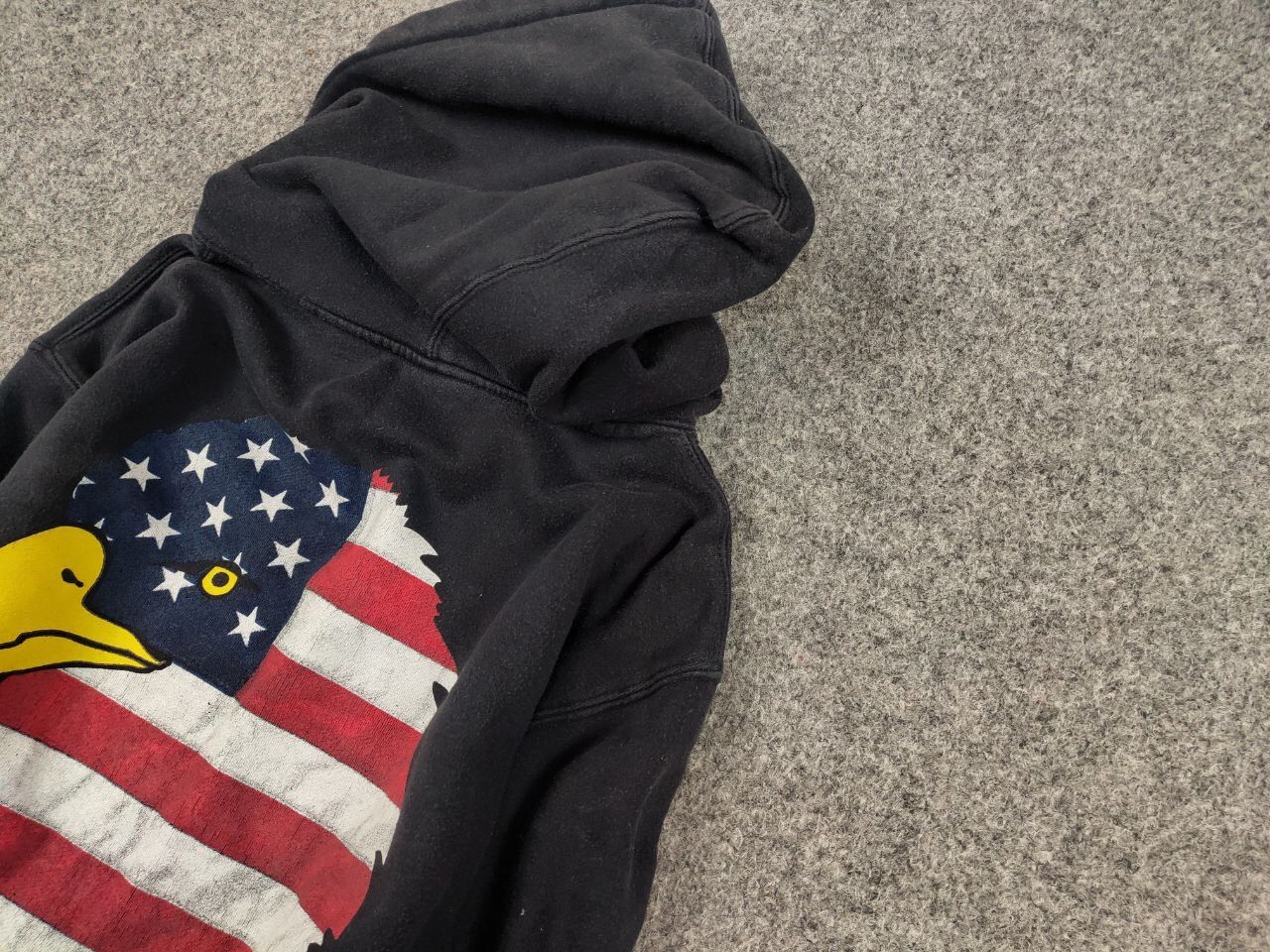 RIPNDIP Ripndip Horde and state USA flag logo Faded Black Hoodie Size US S / EU 44-46 / 1 - 4 Thumbnail