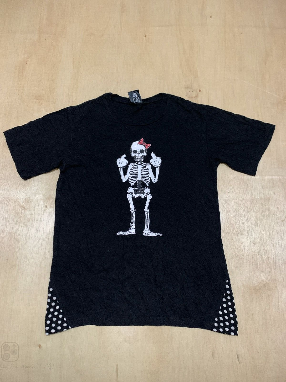 Hysteric Glamour × If Six Was Nine × Japanese Brand Y2k Sill Yfink Skull Fuck Tshirt Size US M / EU 48-50 / 2 - 1 Thumbnail