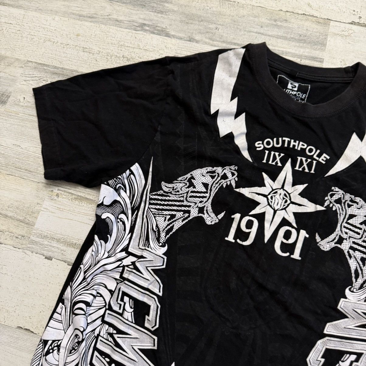 Southpole Y2K Affliction Style Southpole Double Sided T-Shirt Size XL Size US XL / EU 56 / 4 - 4 Thumbnail
