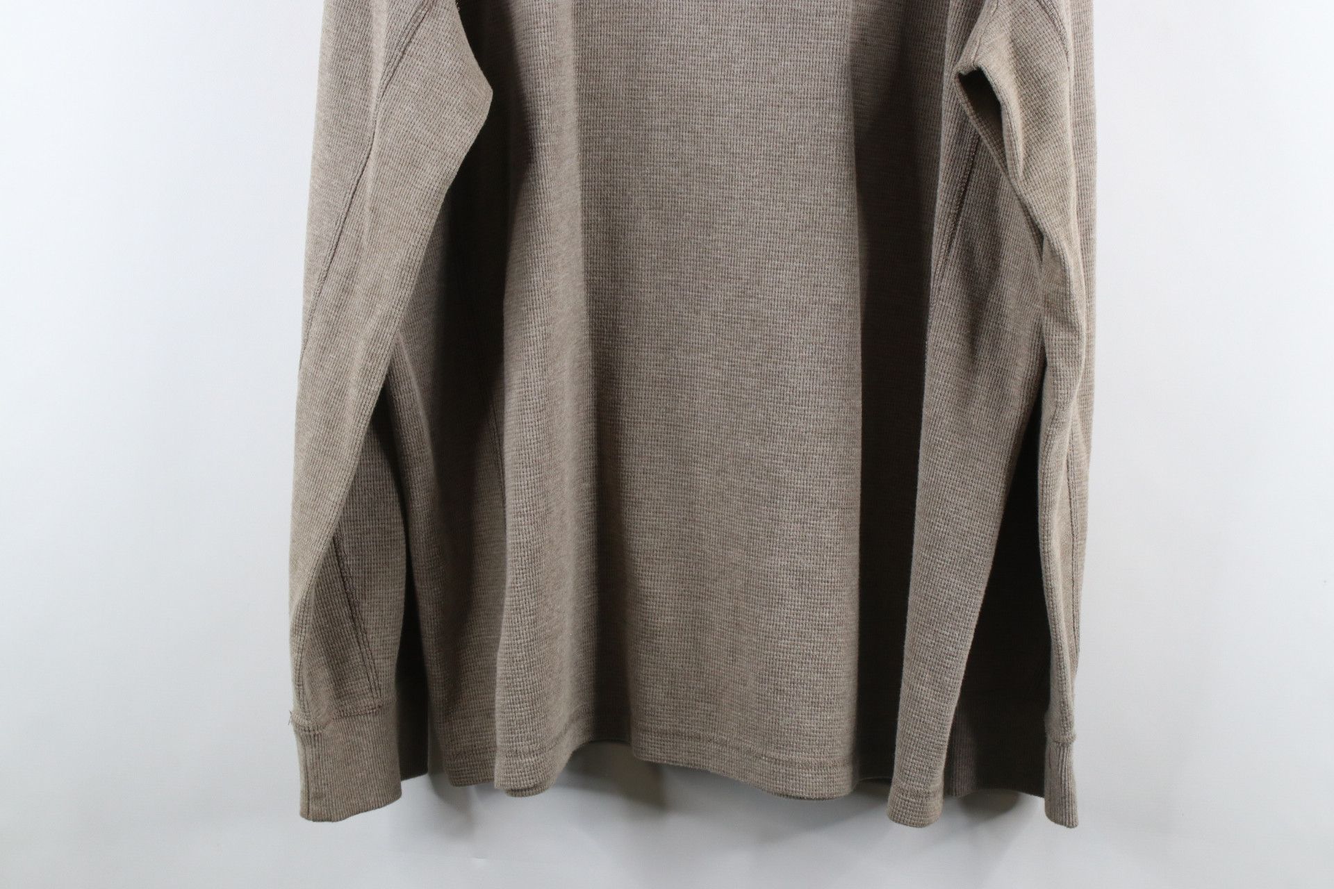 Eddie Bauer Vintage Eddie Bauer Heavyweight Thermal Waffle Knit T-Shirt Size US XL / EU 56 / 4 - 8 Thumbnail