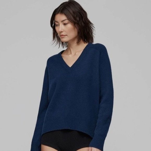 Naked Cashmere Naked Cashmere Sydney V-Neck Pure Cashmere Sweater in ...