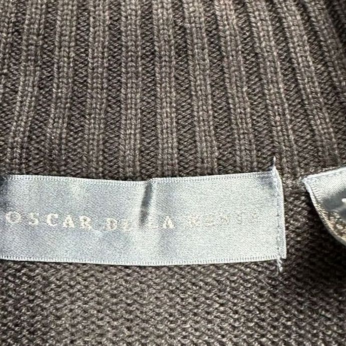 Oscar De La Renta Oscar de la Renta Sweater Pullover Quarter Zip Black Plaid Mens Medium NEW Size US M / EU 48-50 / 2 - 5 Thumbnail