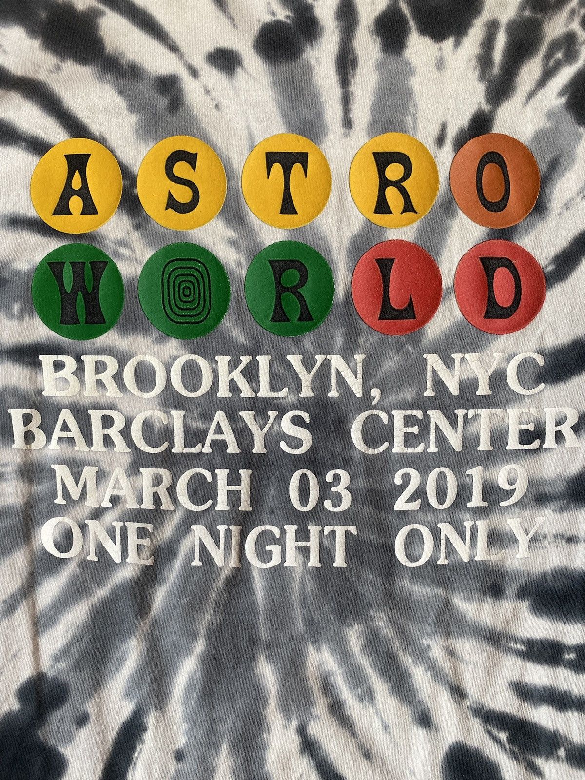 Travis Scott Travis Scott Astroworld Tour Burning Train Barclays L/S Tee Size US L / EU 52-54 / 3 - 4 Thumbnail
