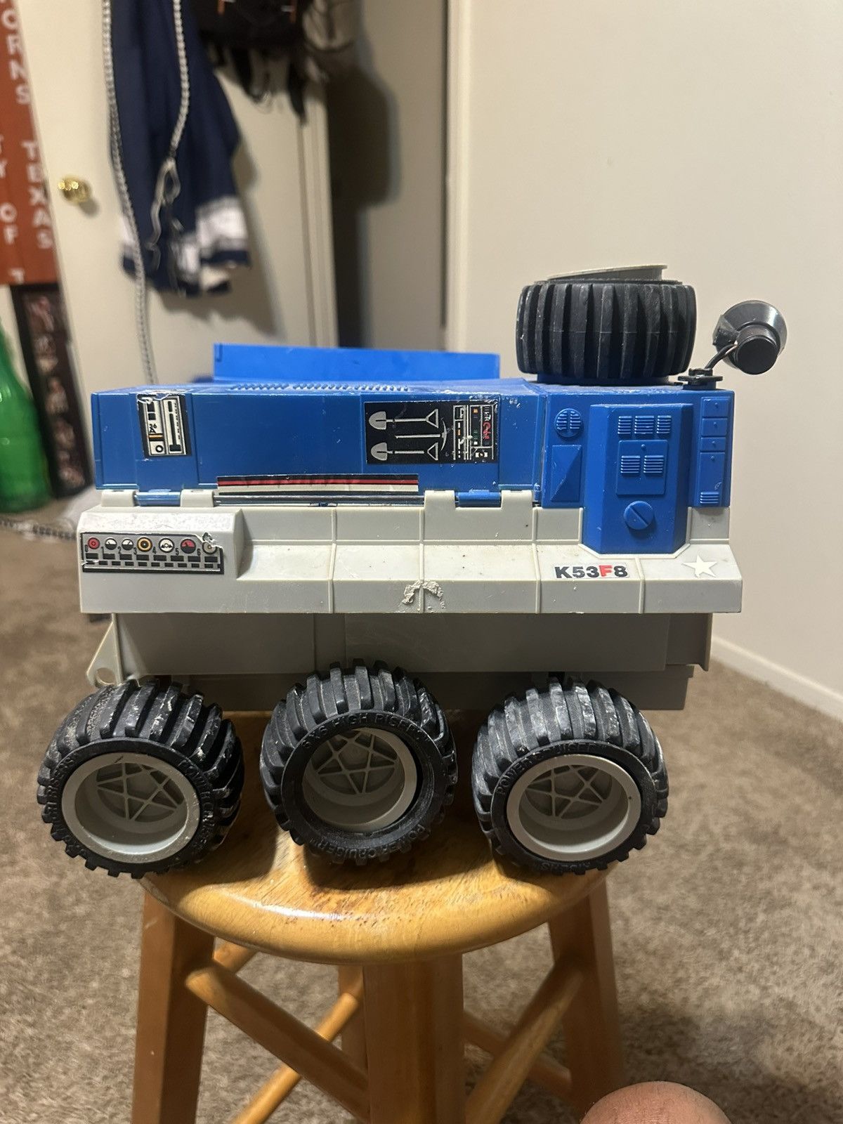 Nike VINTAGE 1984 CBS Toys 6x6 High Risers POWER CRUISER Size US L / EU 52-54 / 3 - 1 Thumbnail