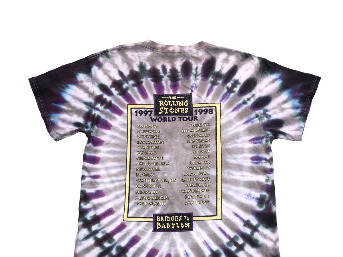 Band Tees 🔥Vtg THE ROLLING STONES 'Bridges To Babylon' 97/98 T-Shirt Size US L / EU 52-54 / 3 - 6 Thumbnail