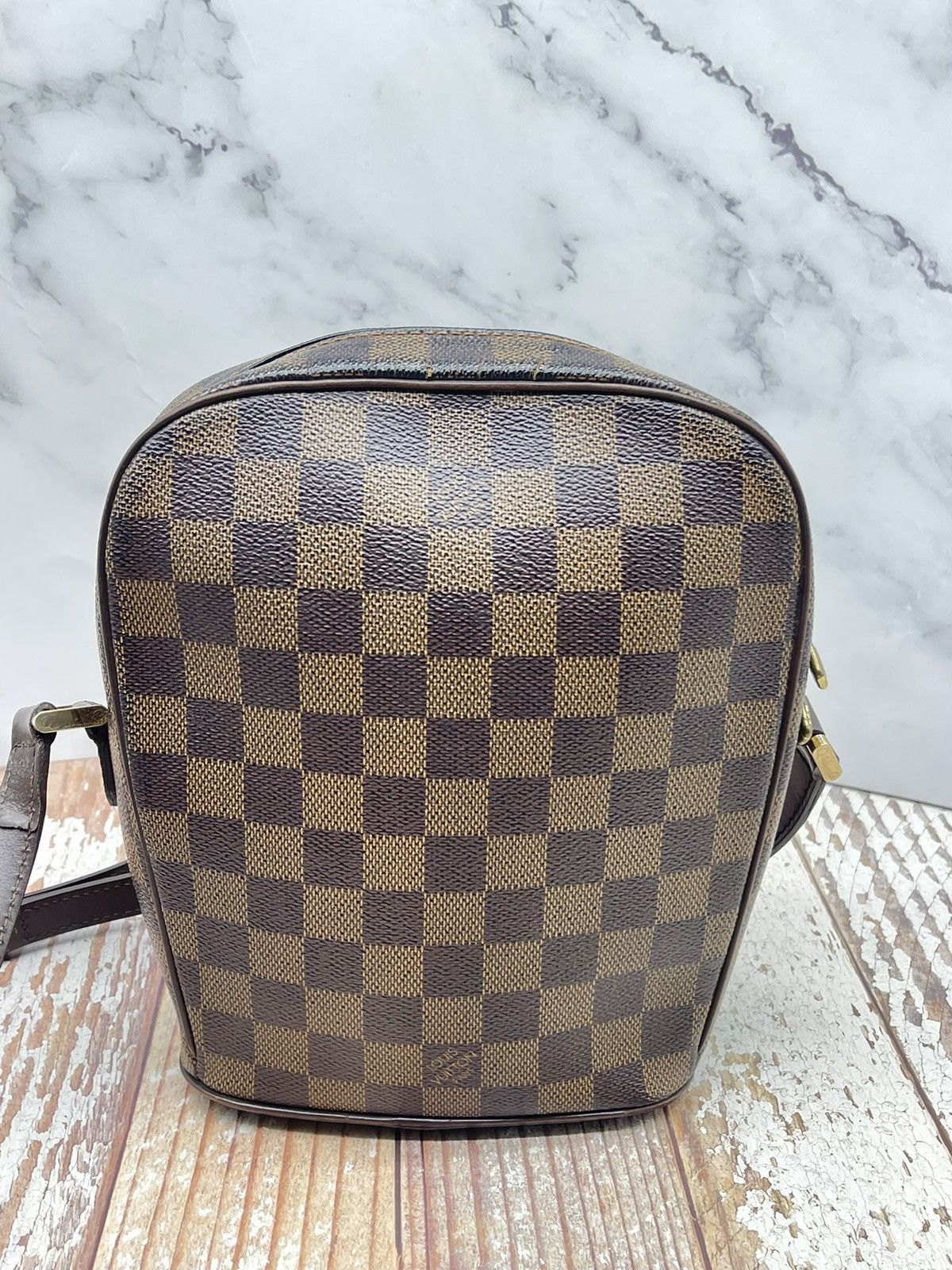 Louis Vuitton Louis Vuitton Damier Ebene Ipanema PM Size ONE SIZE - 4 Thumbnail