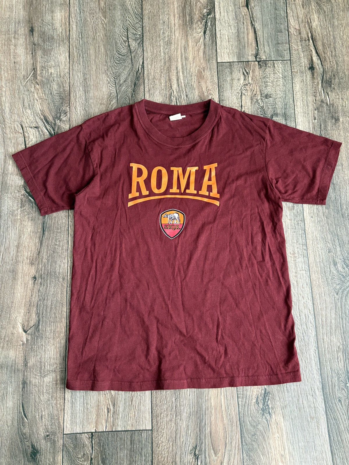 Vintage Vintage AS Roma Football Club T-Shirt Size US XL / EU 56 / 4 - 1 Thumbnail
