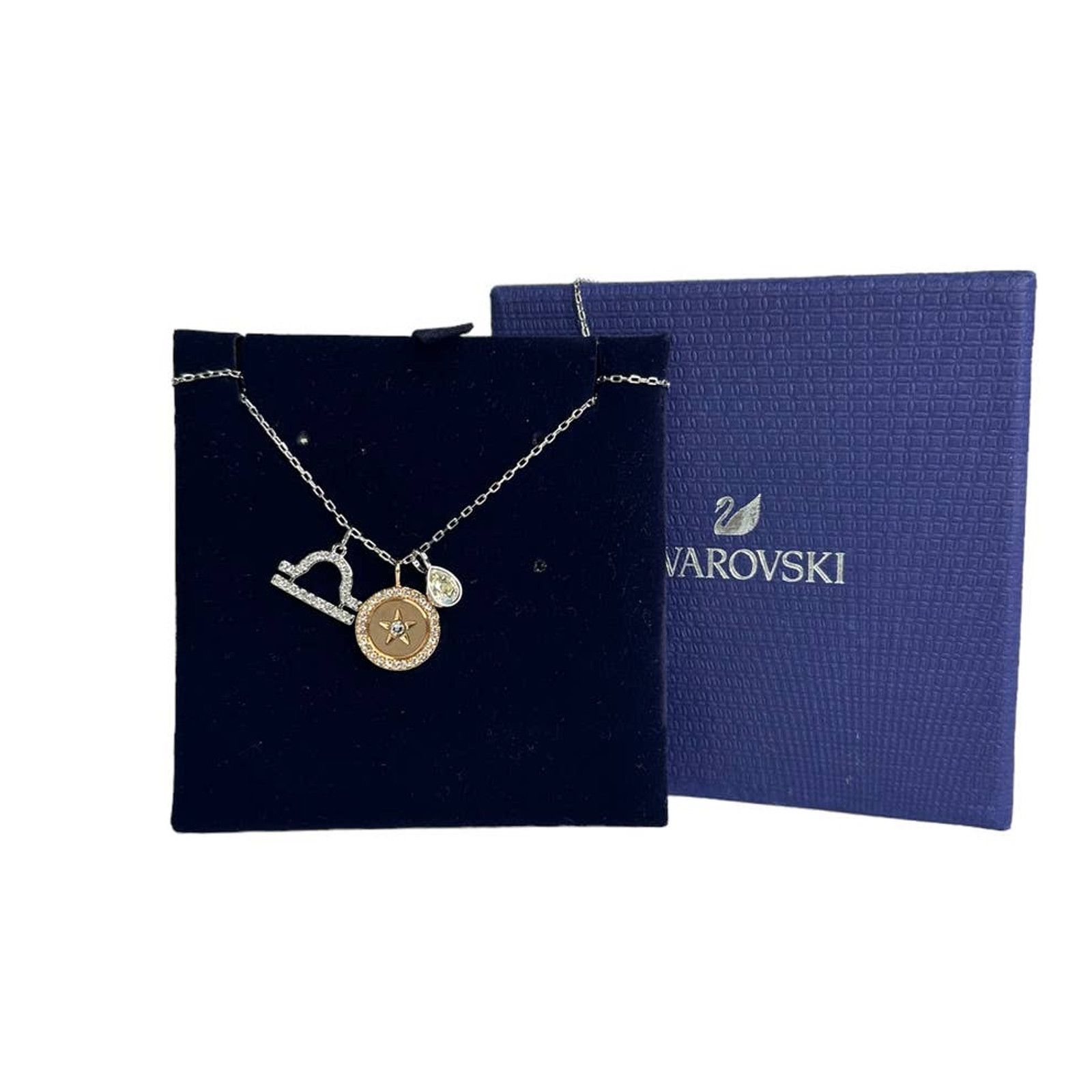 Swarovski Swarovski Zodiac Pendant Libra horoscope Crystal Necklace Grailed