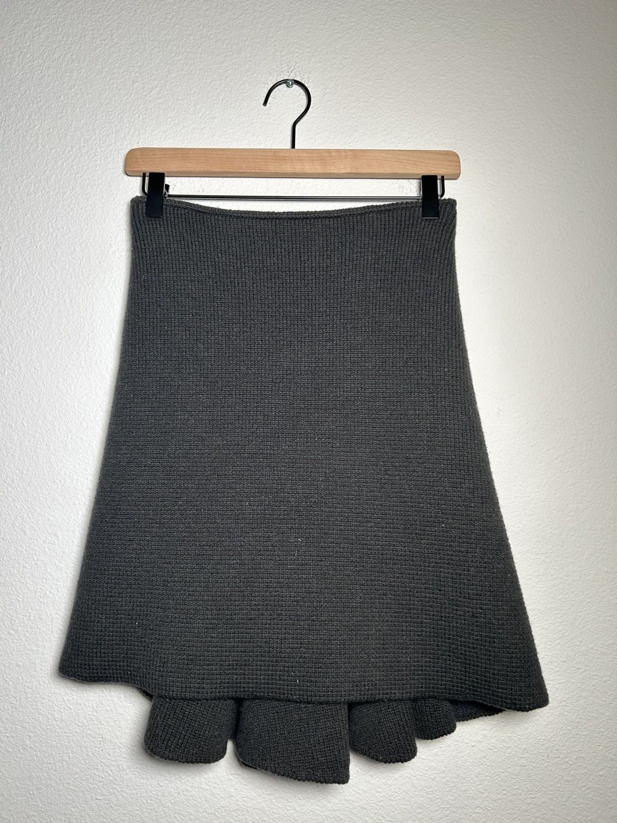 Bottega Veneta ‘21 Salon 02 Runway Twisted Knit Skirt Size 28" / US 6 / IT 42 - 2 Thumbnail