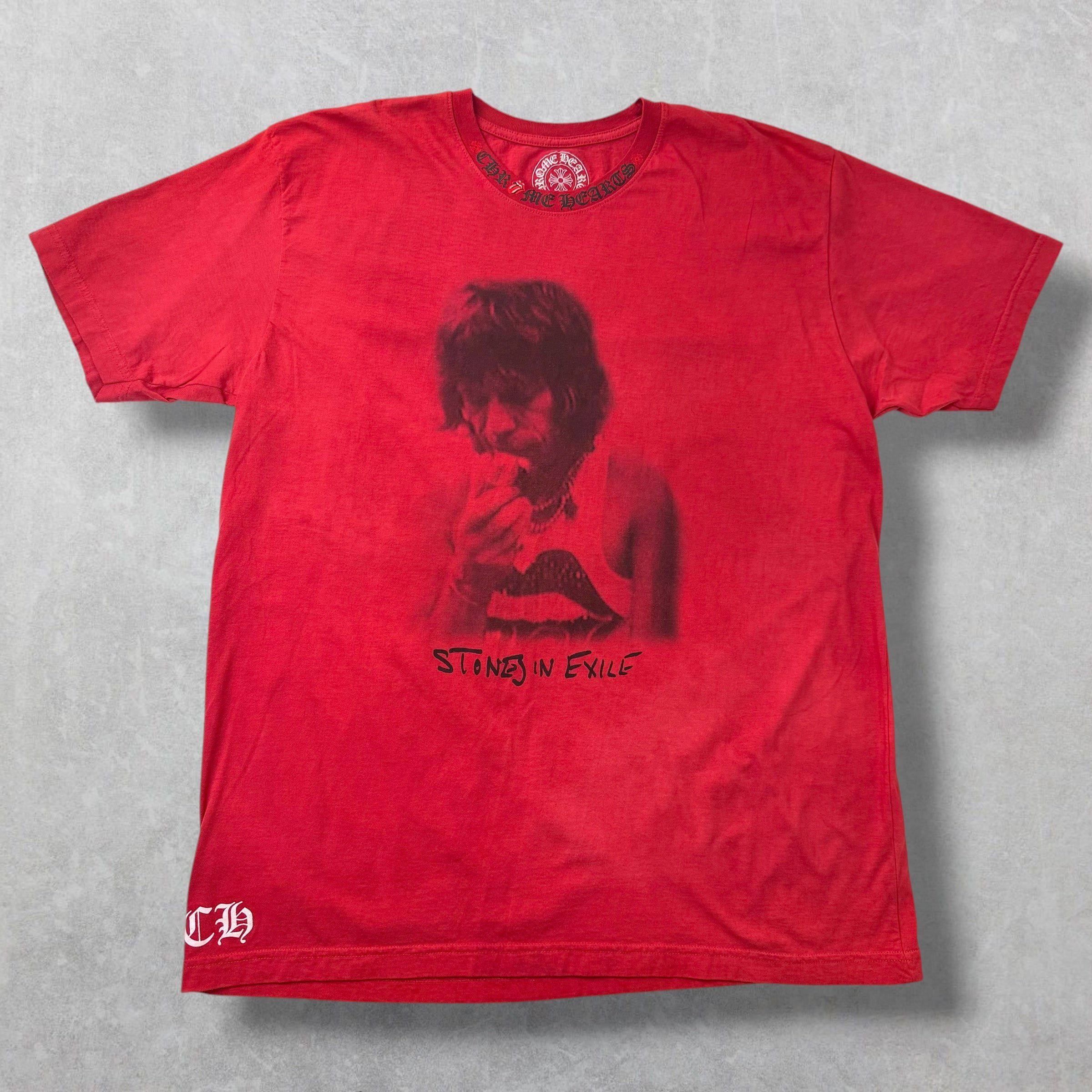 Chrome Hearts Chrome Hearts Rolling Stones 'Stones In Exile" Tee XXL Size US XXL / EU 58 / 5 - 1 Thumbnail