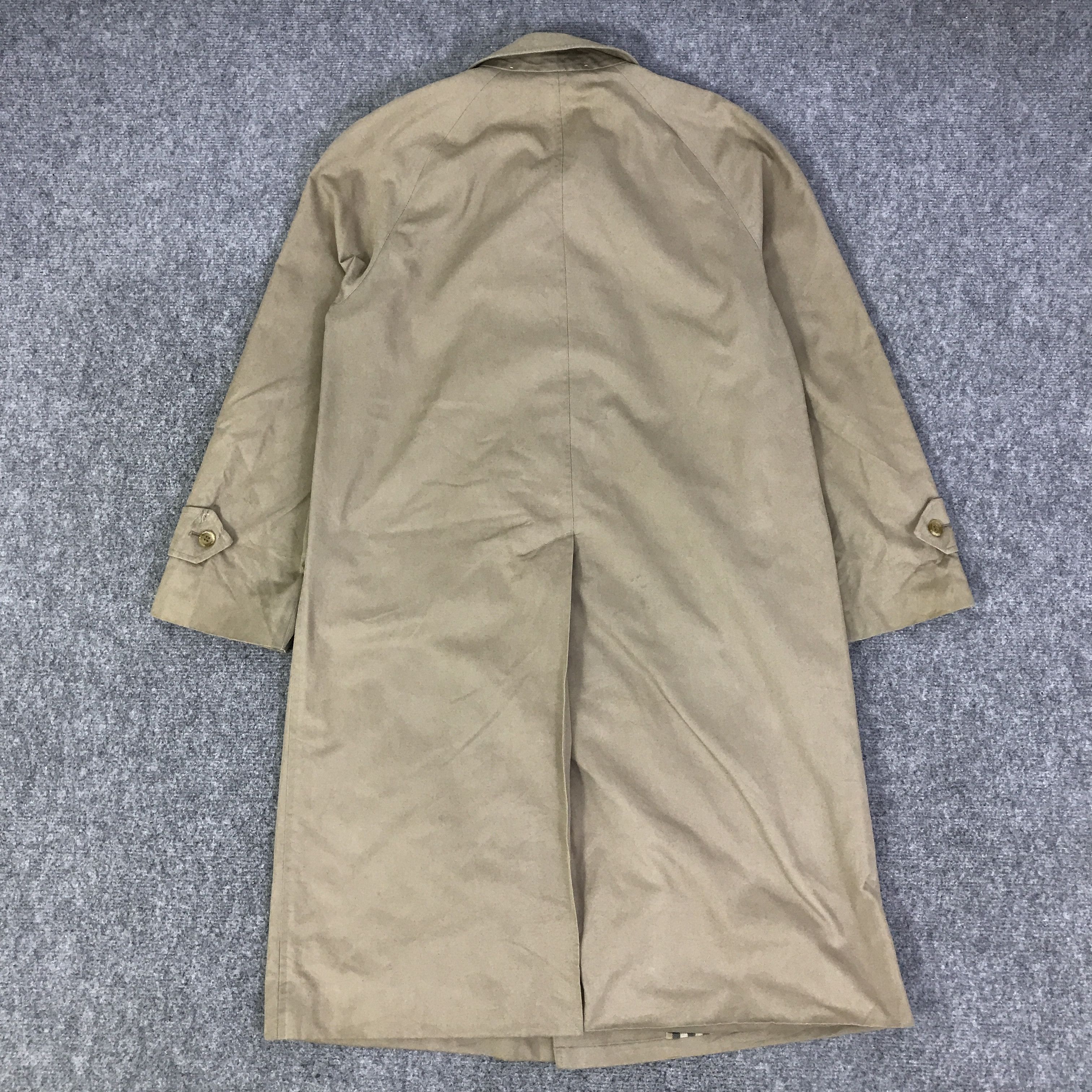 Burberry BURBERRY LONG COAT DISTRESSED COLLER JACKET Size US L / EU 52-54 / 3 - 3 Thumbnail
