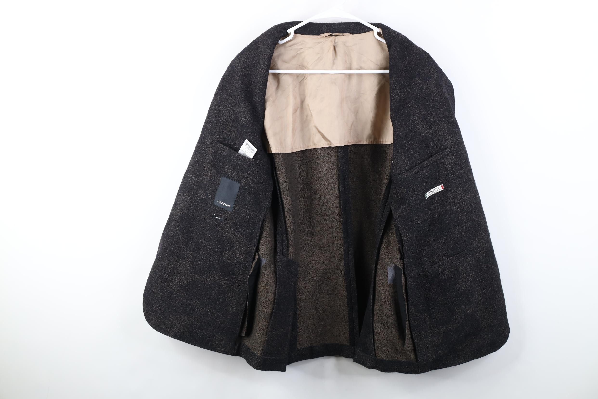 J.Lindeberg J Lindeberg Slim Leggiuno Wool Blend Blazer Suit Coat Jacket Size US L / EU 52-54 / 3 - 8 Thumbnail
