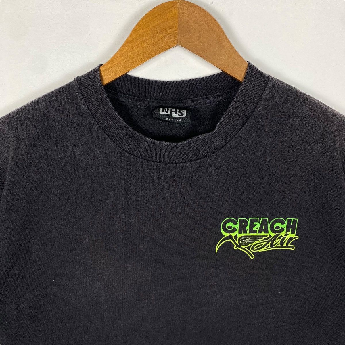 Creature Skateboards Vintage 00's CREATURE SKATEBOARDS Creach Air Skatewear Tee Size US M / EU 48-50 / 2 - 4 Thumbnail
