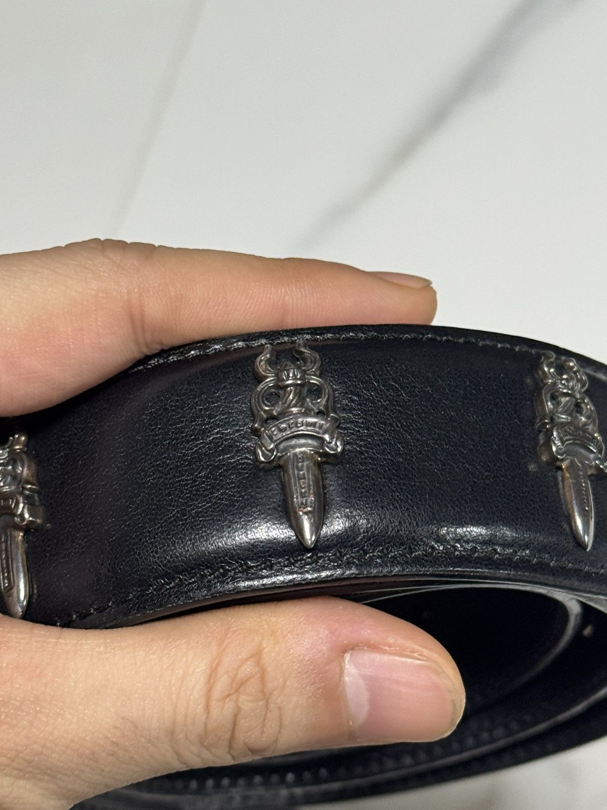 Chrome Hearts Chrome hearts loaded dagger belt strap Size 34 - 8 Thumbnail