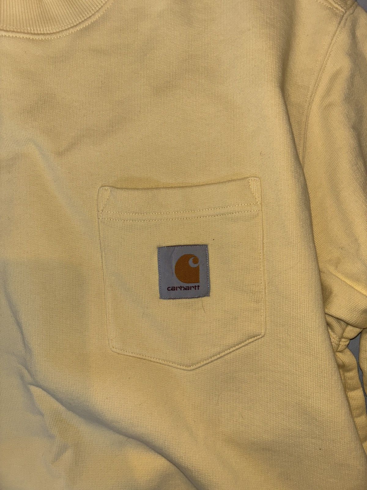 Carhartt Yellow Carhartt Crewneck Size US S / EU 44-46 / 1 - 2 Thumbnail