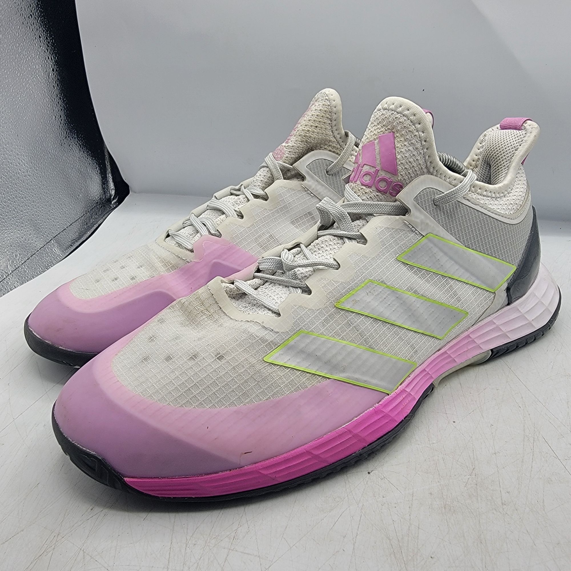 Adidas Adidas Adizero Ubersonic 4 Mens 10.5 Tennis Shoes Crystal Wh Size US 10.5 / EU 43-44 - 3 Thumbnail