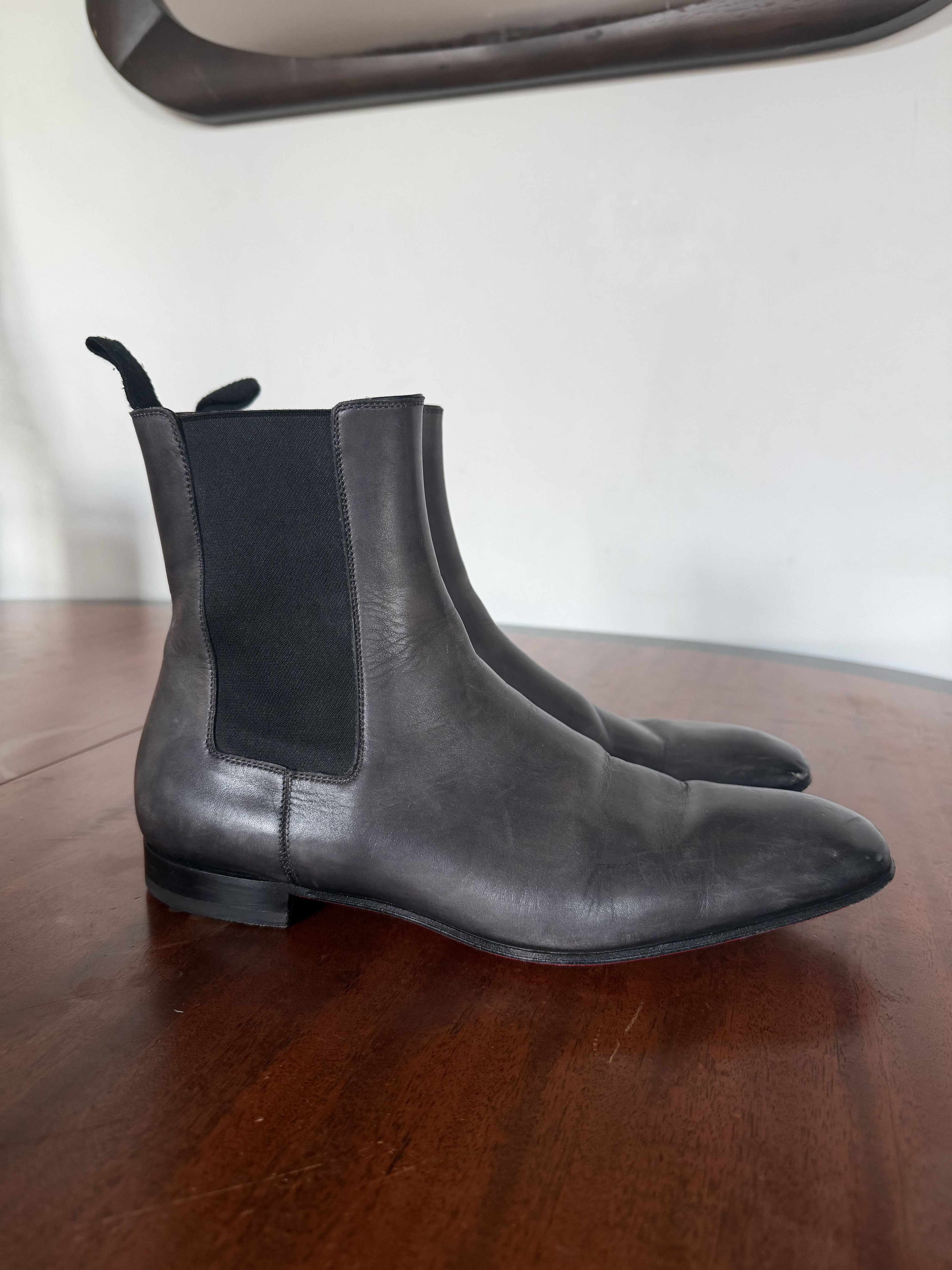 Christian Louboutin Christain Louboutin Distressed Chelsea Boots Size 42/ US 9 Size US 9 / EU 42 - 1 Thumbnail