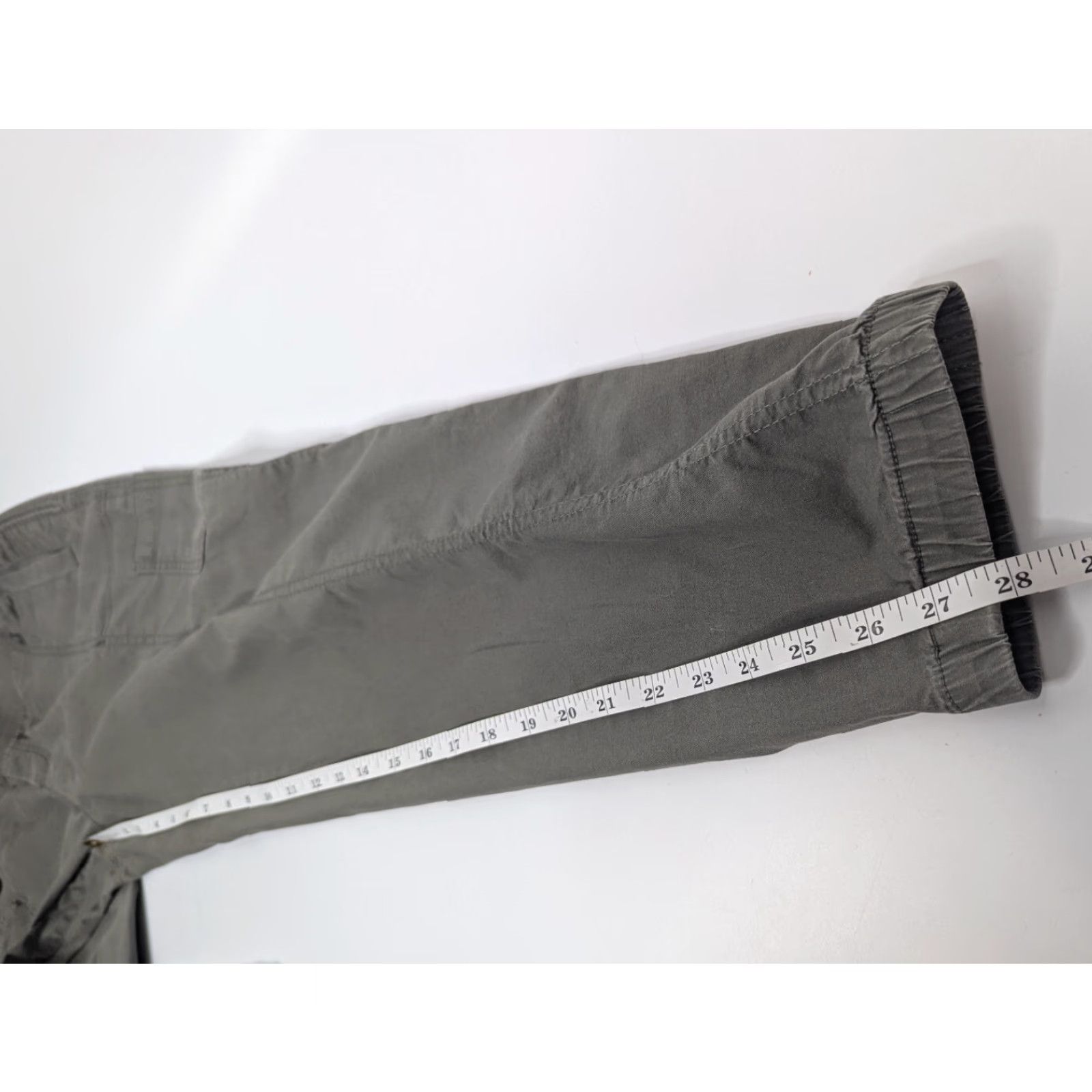 Eddie Bauer VINTAGE? (No) Eddie Bauer Laid Back Twill Jogger Womens Sz 8 Army Green Elastic Waist Pull On Size 30" / US 8 / IT 44 - 5 Thumbnail
