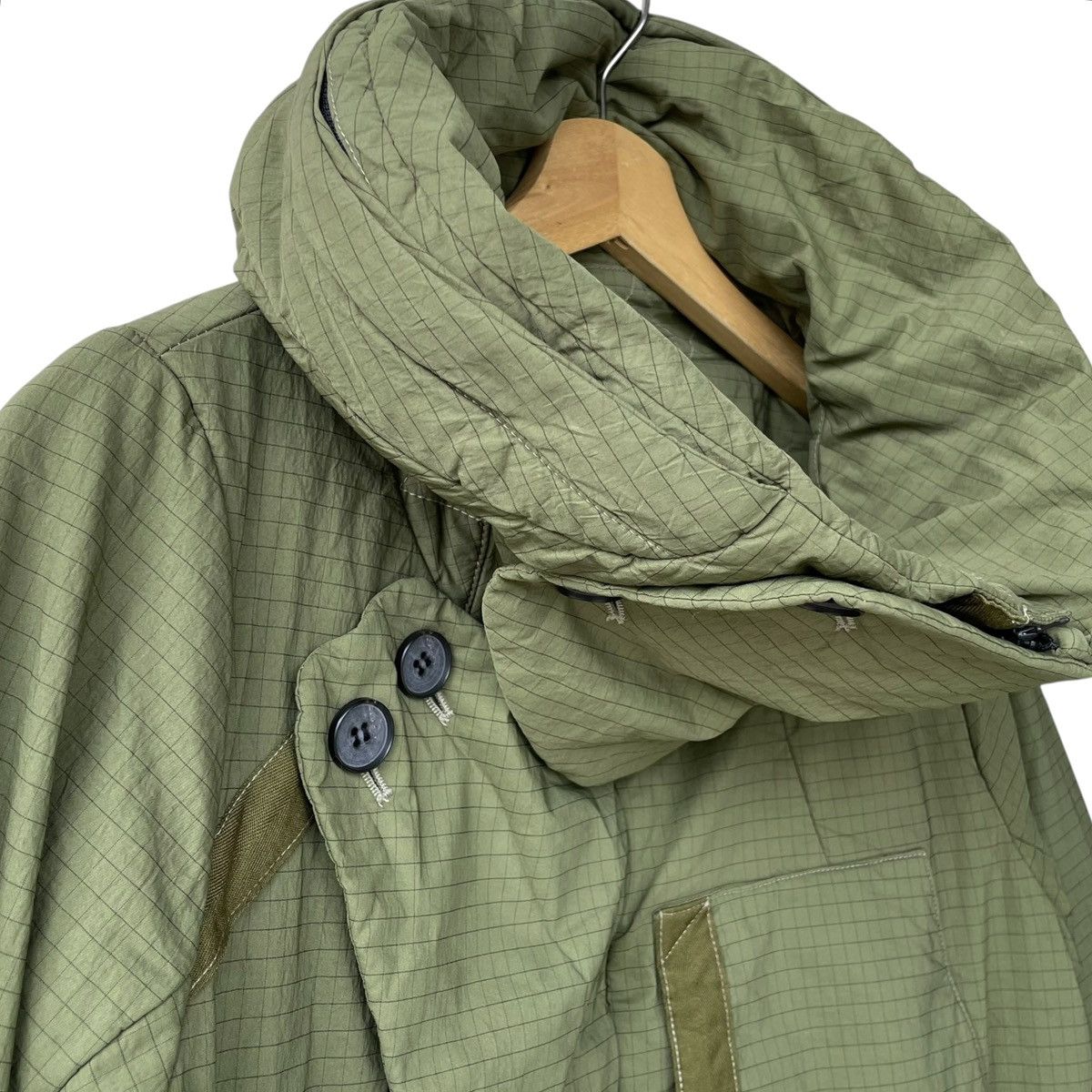 Japanese Brand Kamishima Chinami Yellow KCY Japan Designer Parka Jacket Size M / US 6-8 / IT 42-44 - 6 Thumbnail