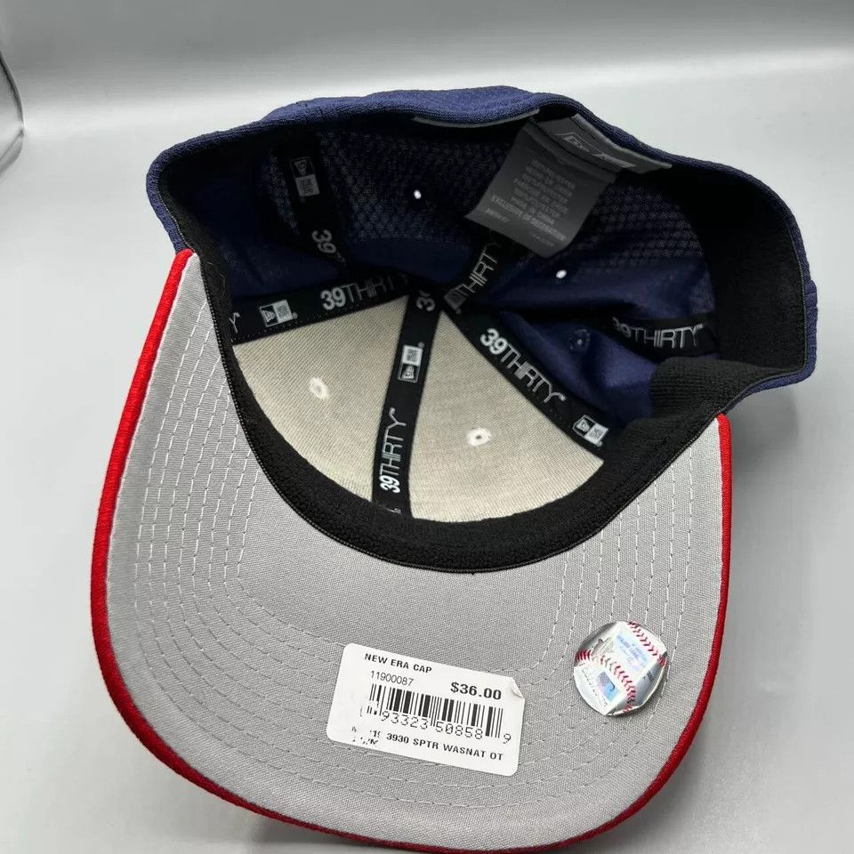 New Era Washington Nationals Hat S-M Spring Training Stretch Fitted Size ONE SIZE - 4 Thumbnail