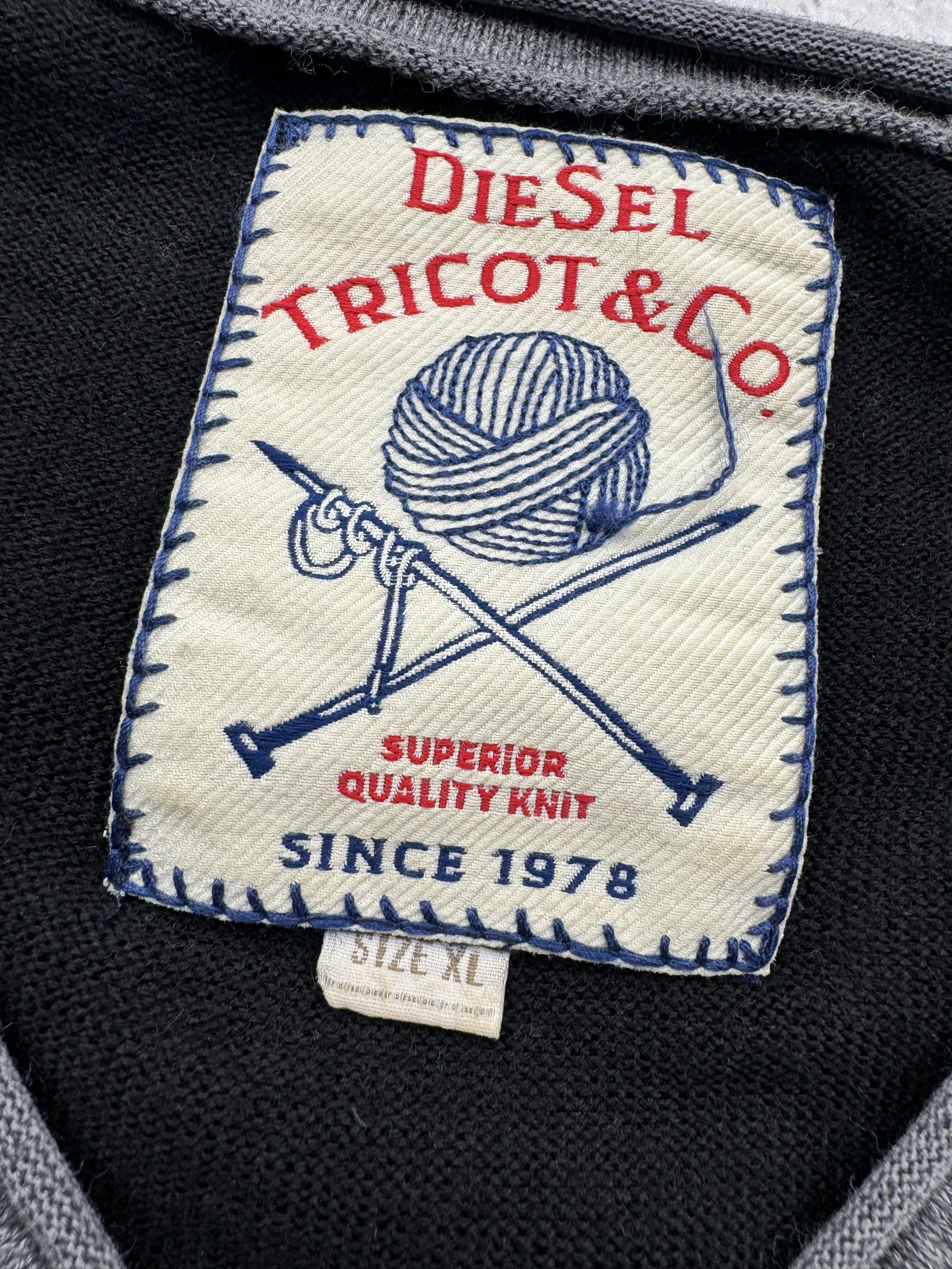 Diesel Diesel Vintage Wool Sweater Size US XL / EU 56 / 4 - 6 Thumbnail