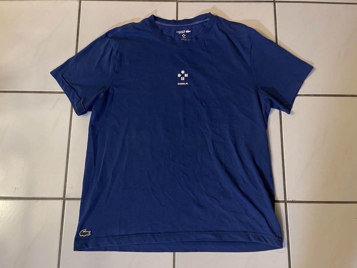 Lacoste Lacoste Tennis x Daniil Medvedev XXL T Shirt Blue Size US XXL / EU 58 / 5 - 1 Thumbnail