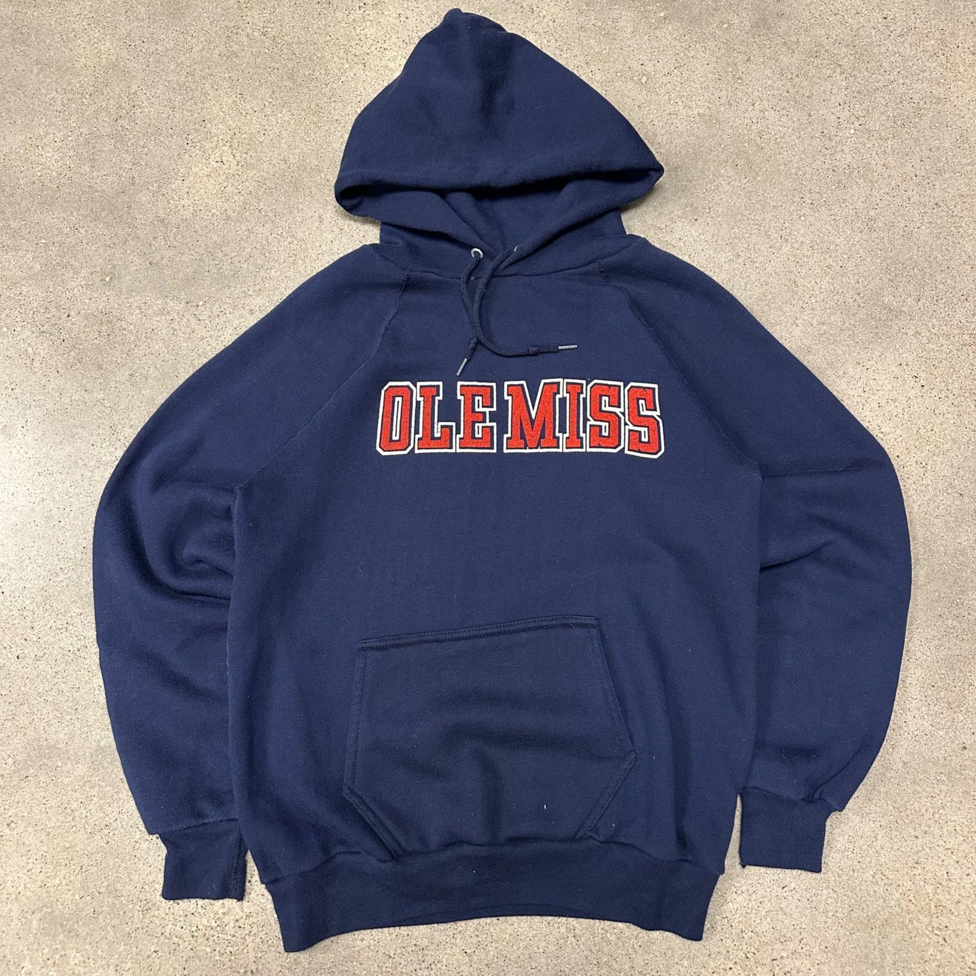 Vintage 70s University of Mississippi Ole Miss Hoodie Sweats